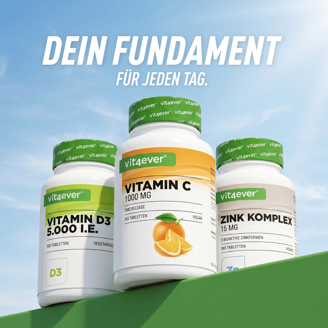 Vitamin C, D3 & Zink: Die Basics für dein Immunsystem