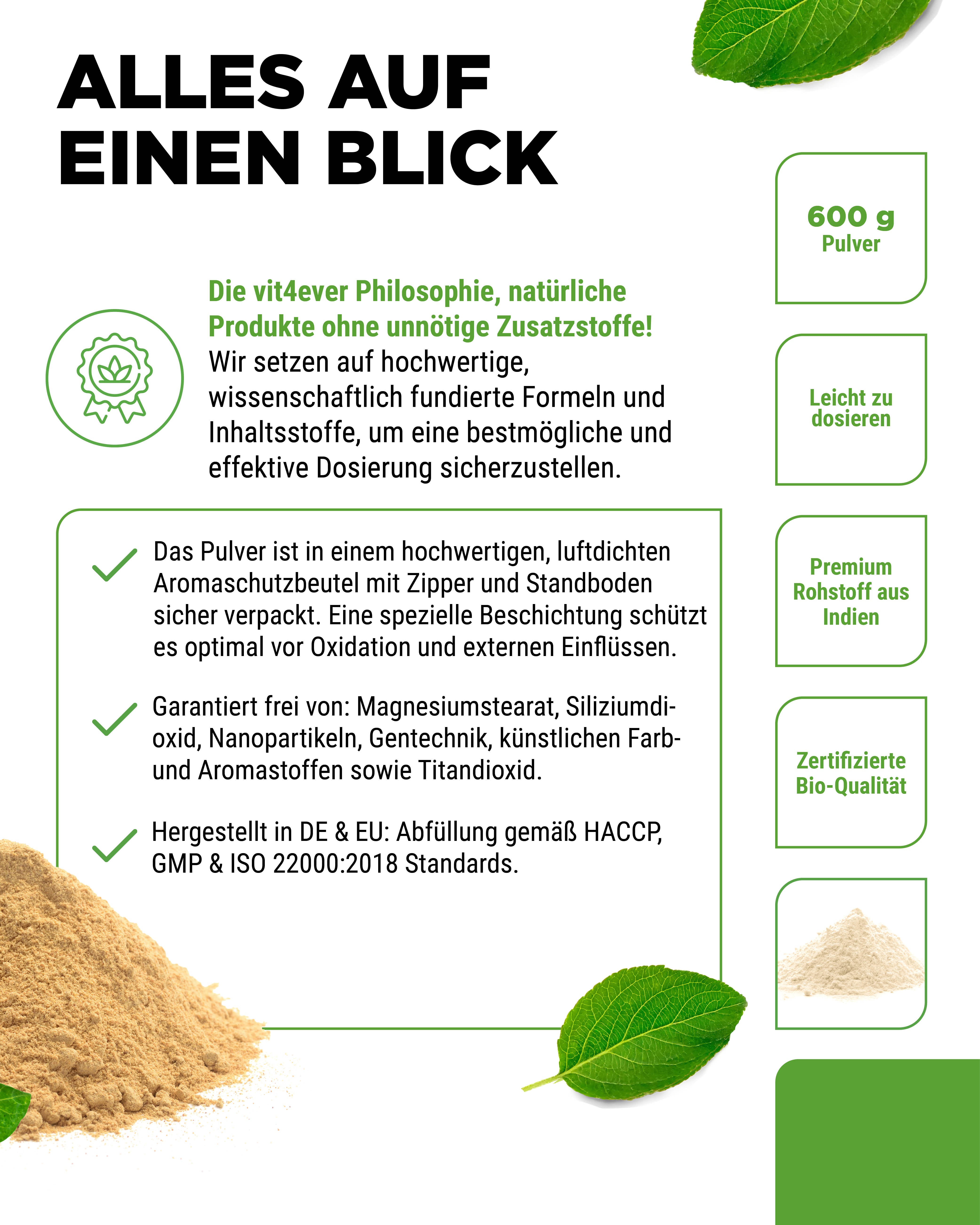 Bio Ashwagandha Poeder