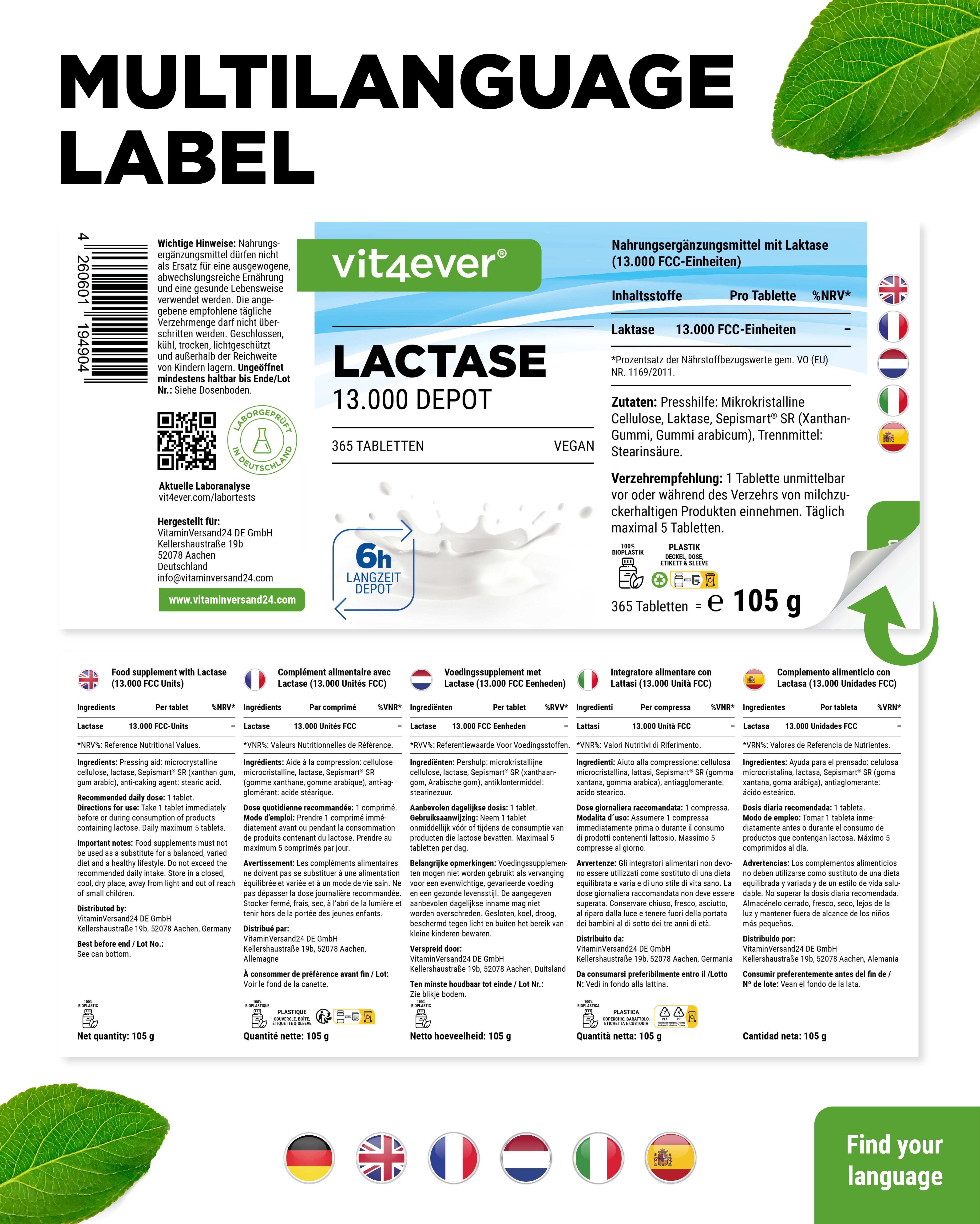 Lactase Depot 13,000