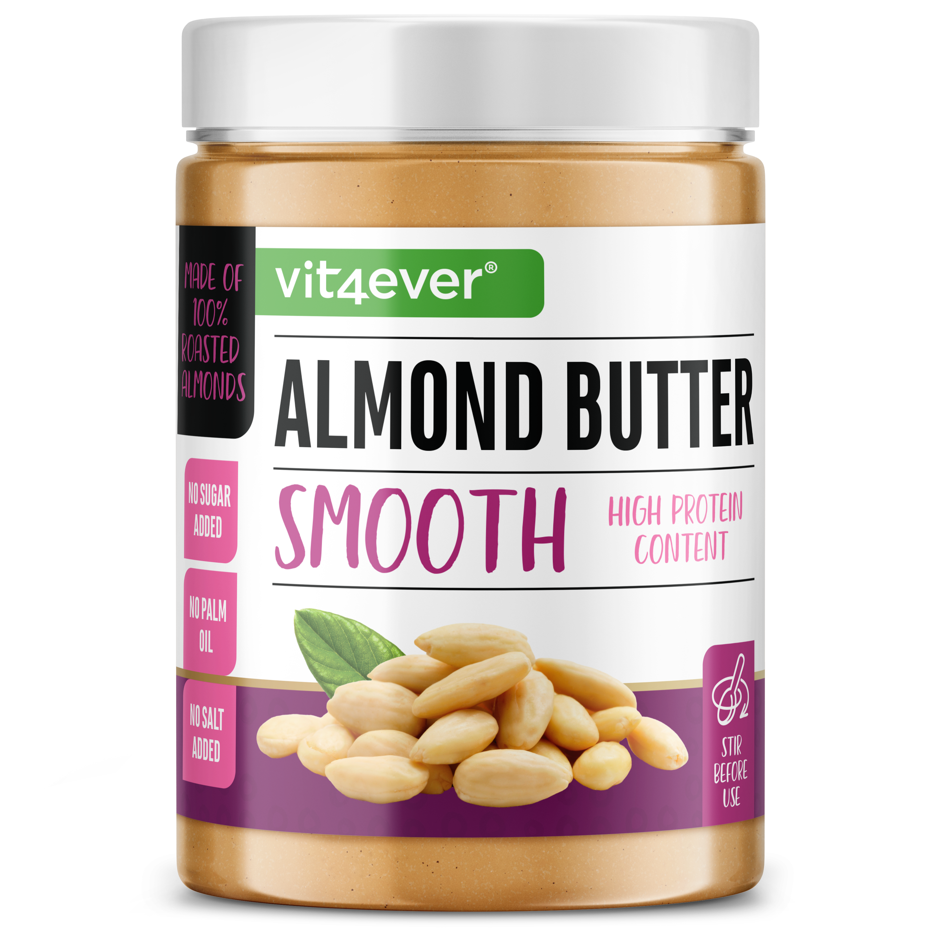 100 % crema de almendra blanca - 1000 g