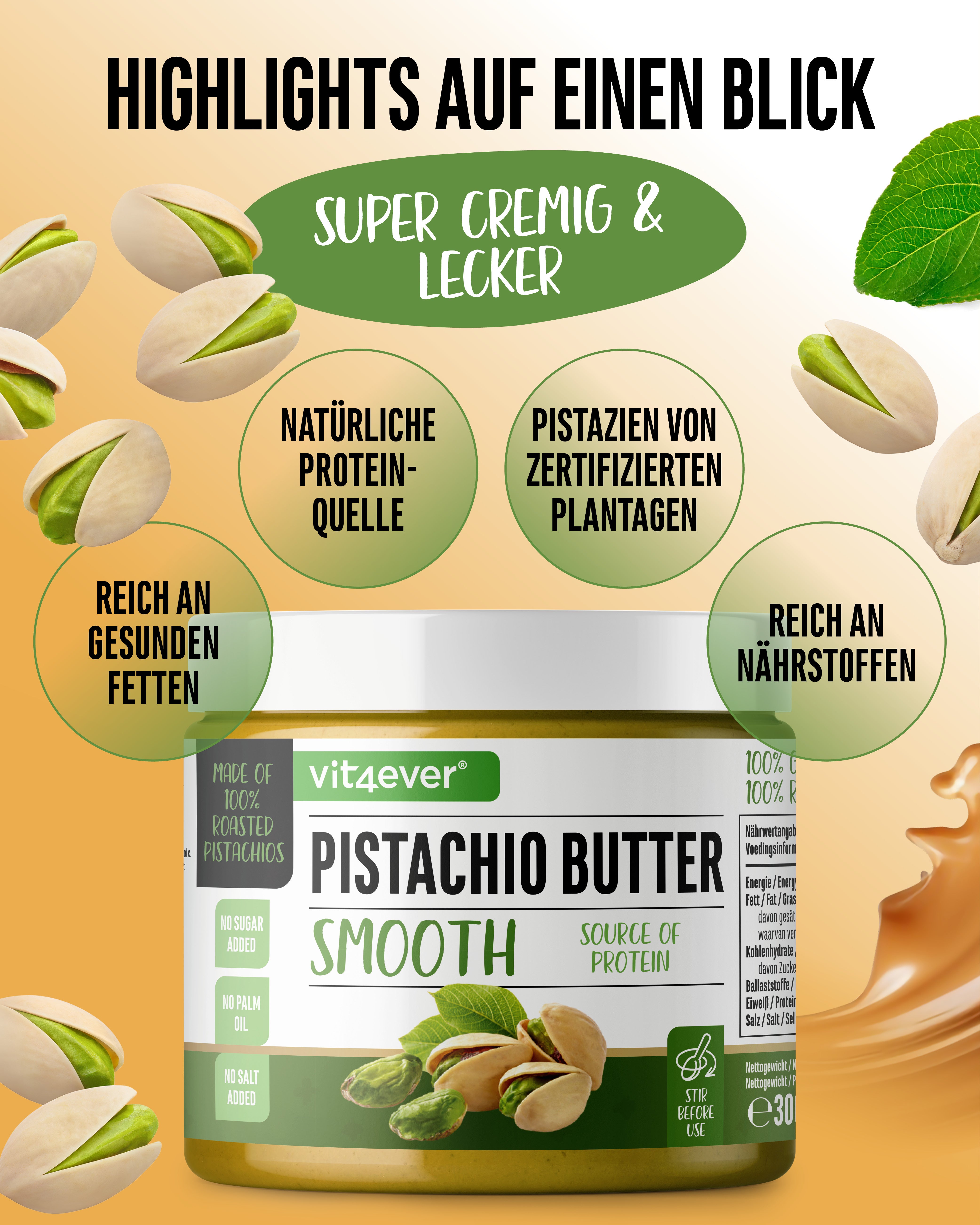 Crema de pistacho