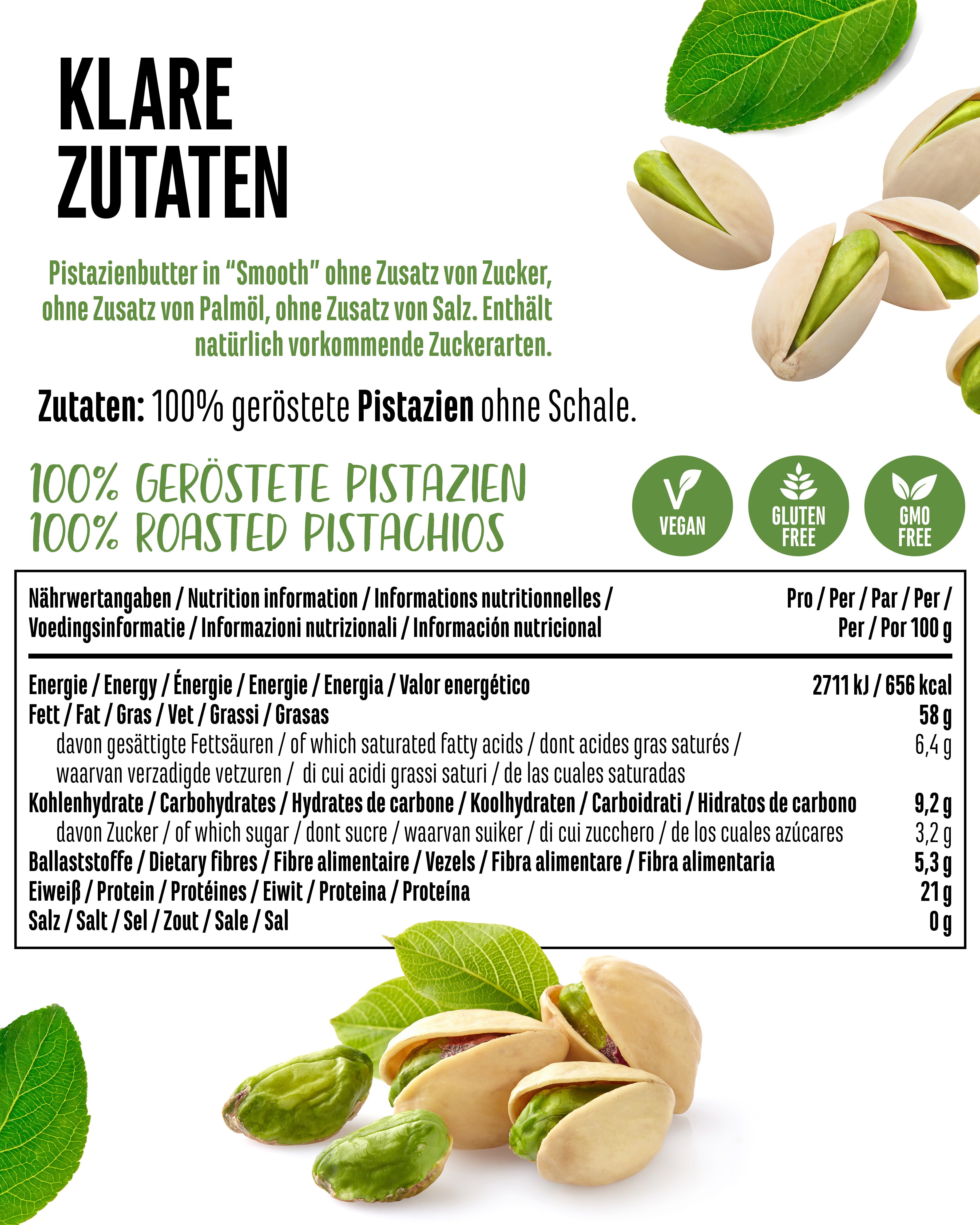 Crema de pistacho