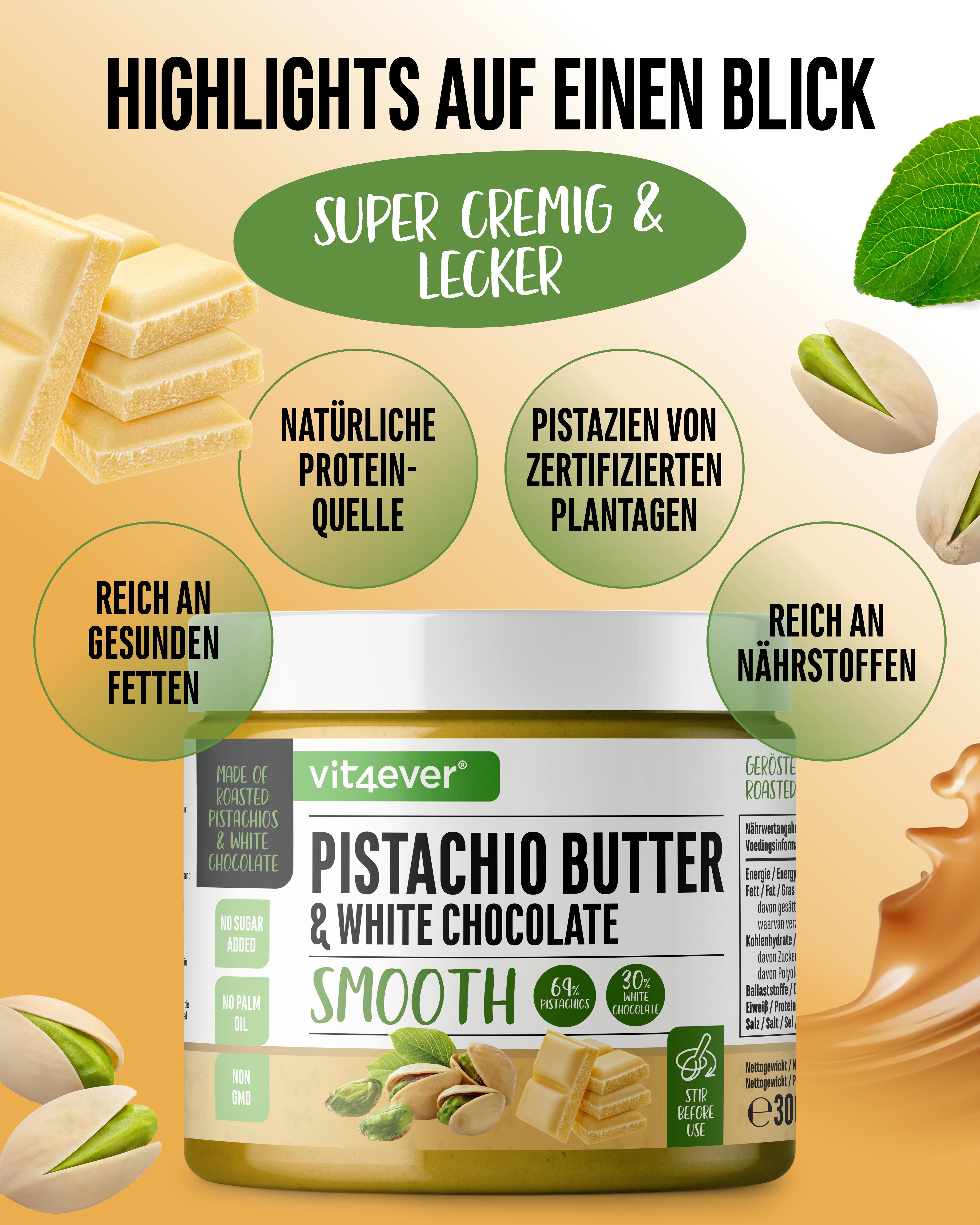 Crema de pistacho