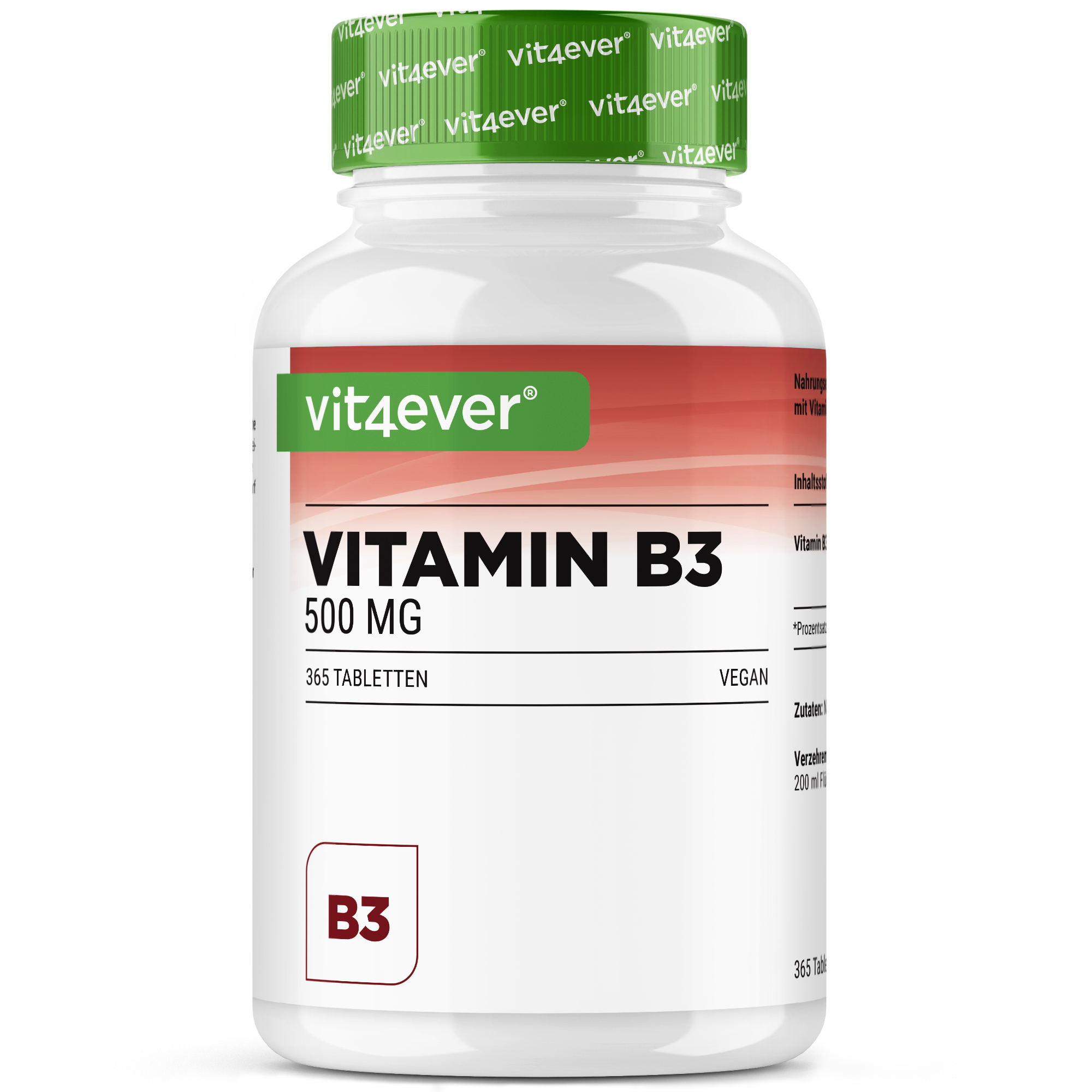 Vitamine B3 - 500 mg