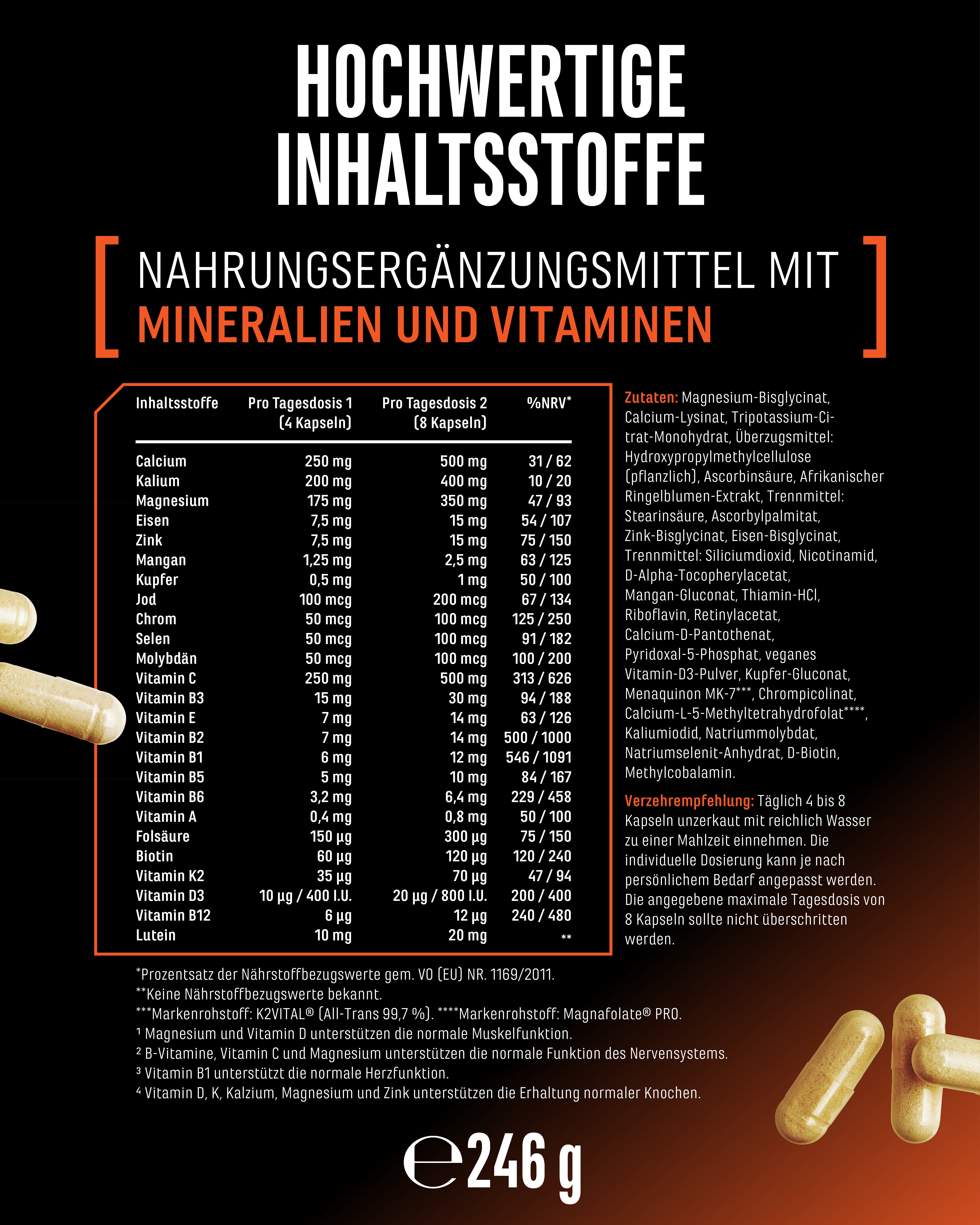 All in one - Complesso minerale & vitaminico