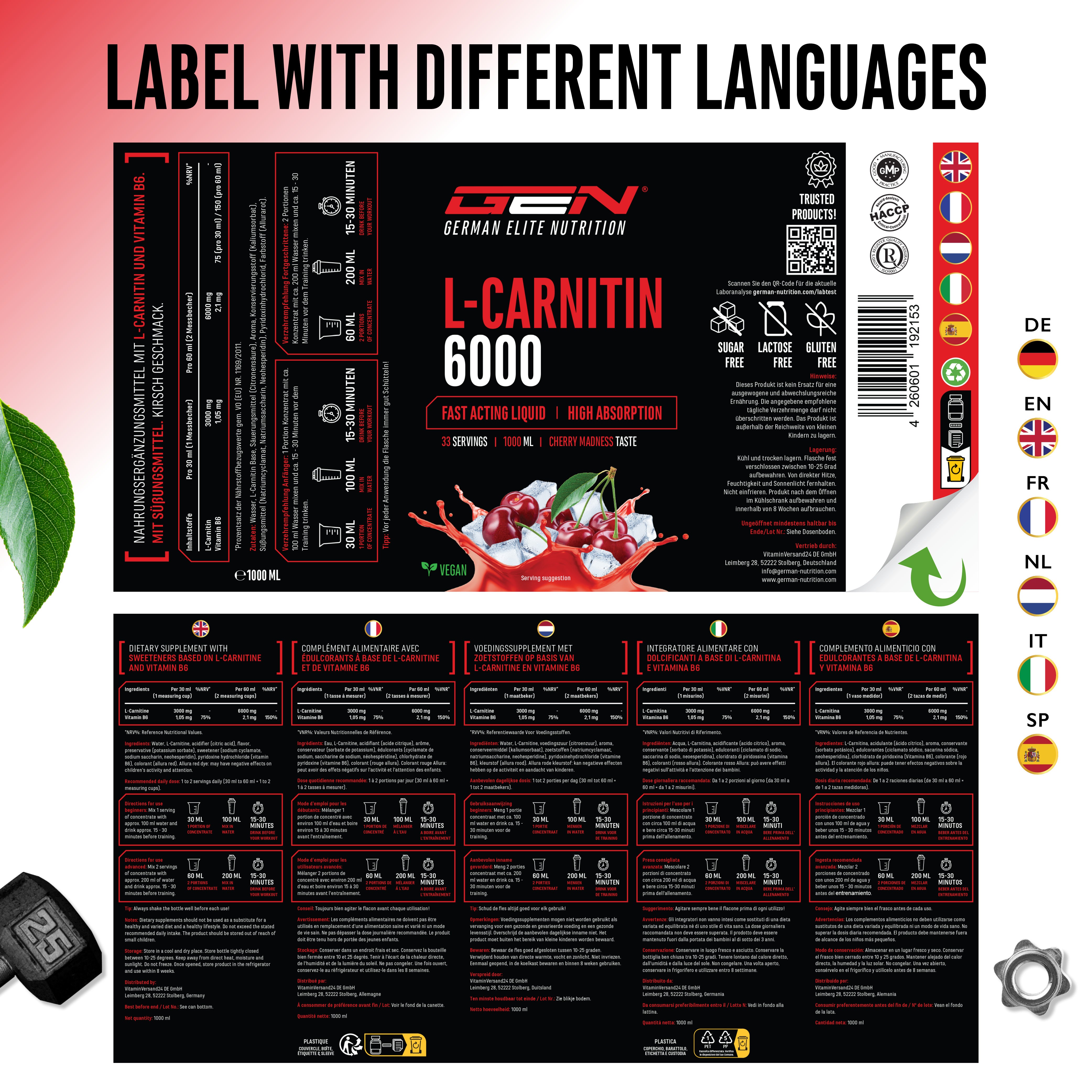 L-Carnitin Liquid