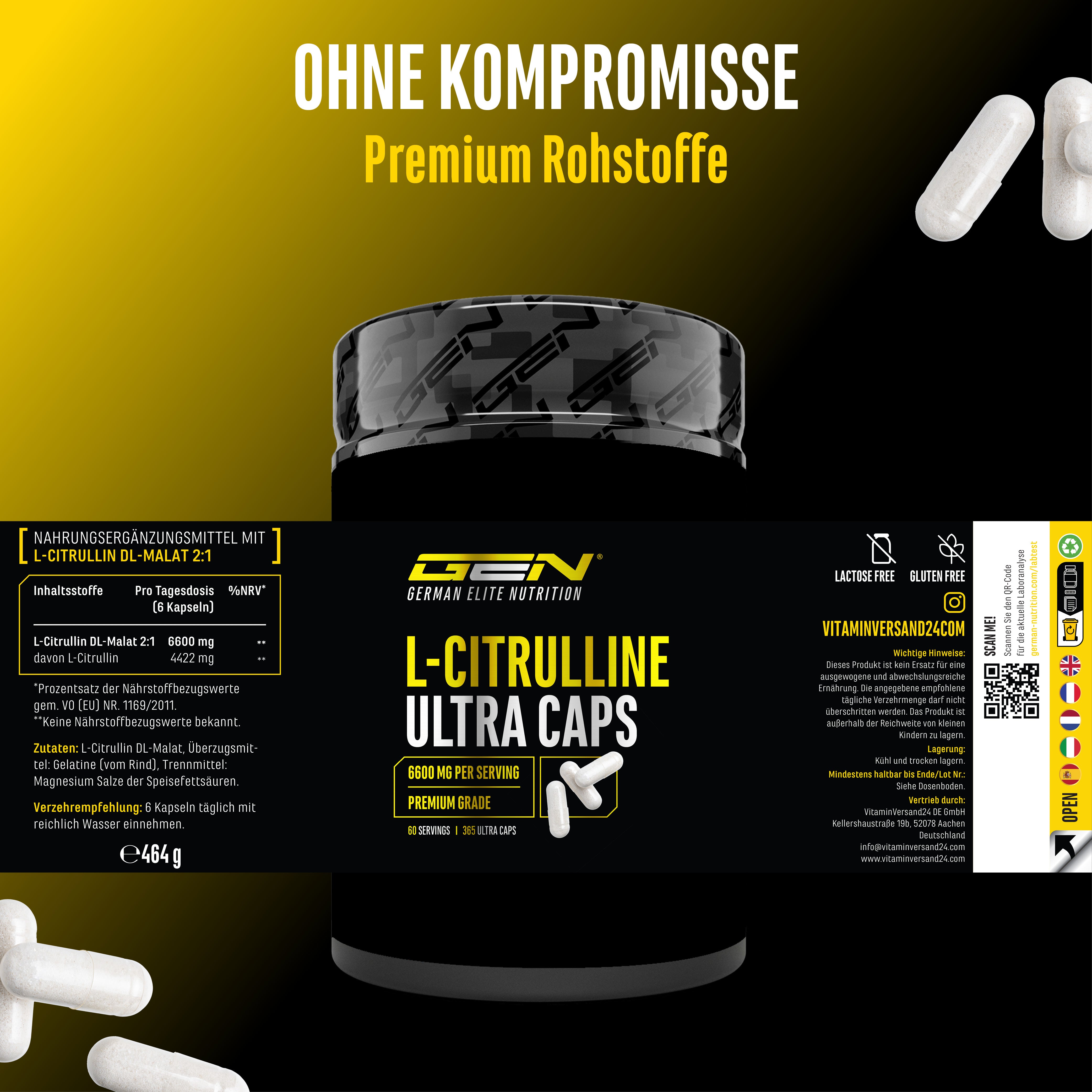 L-Citrulline Ultra Caps