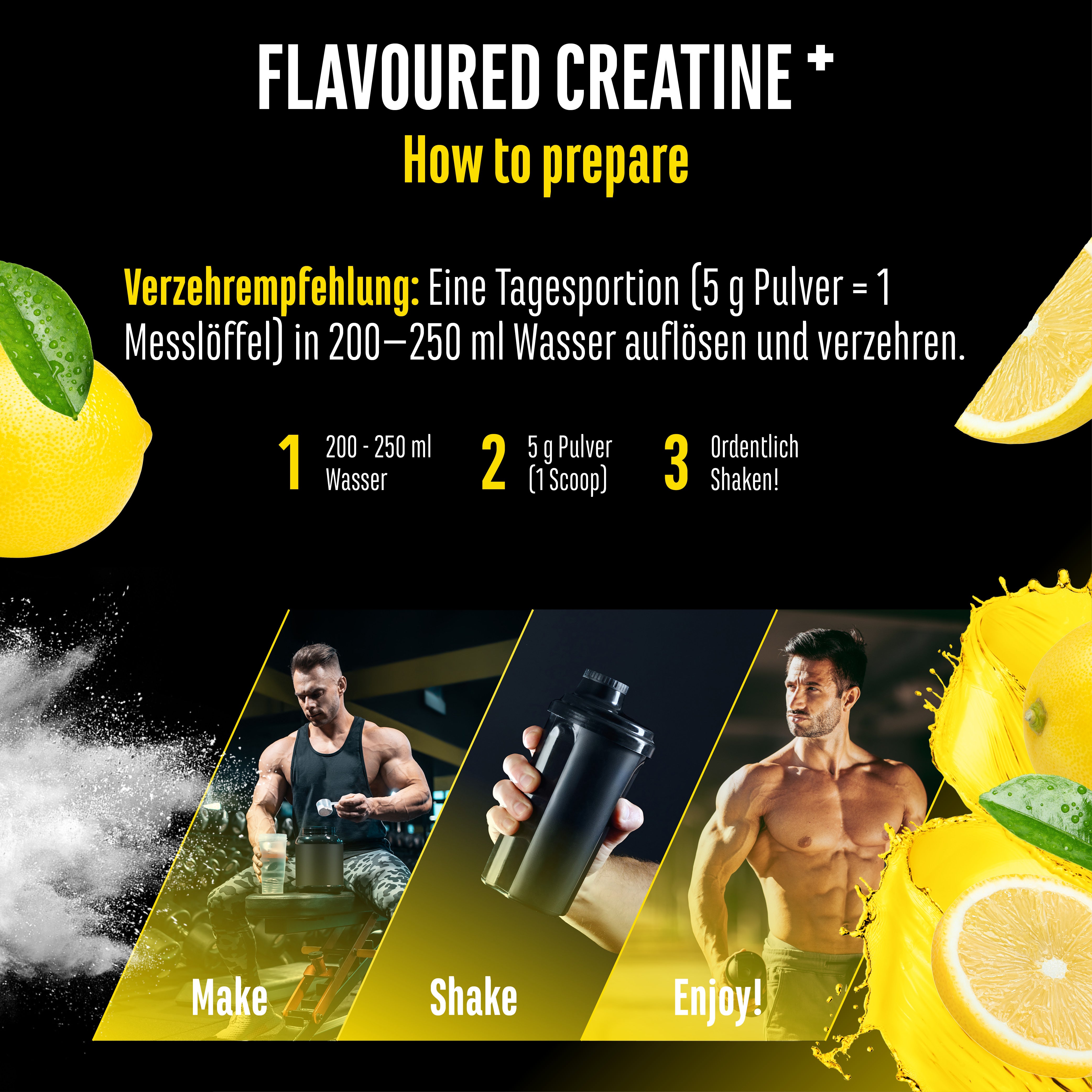 Creatina – Fragola, 550 g