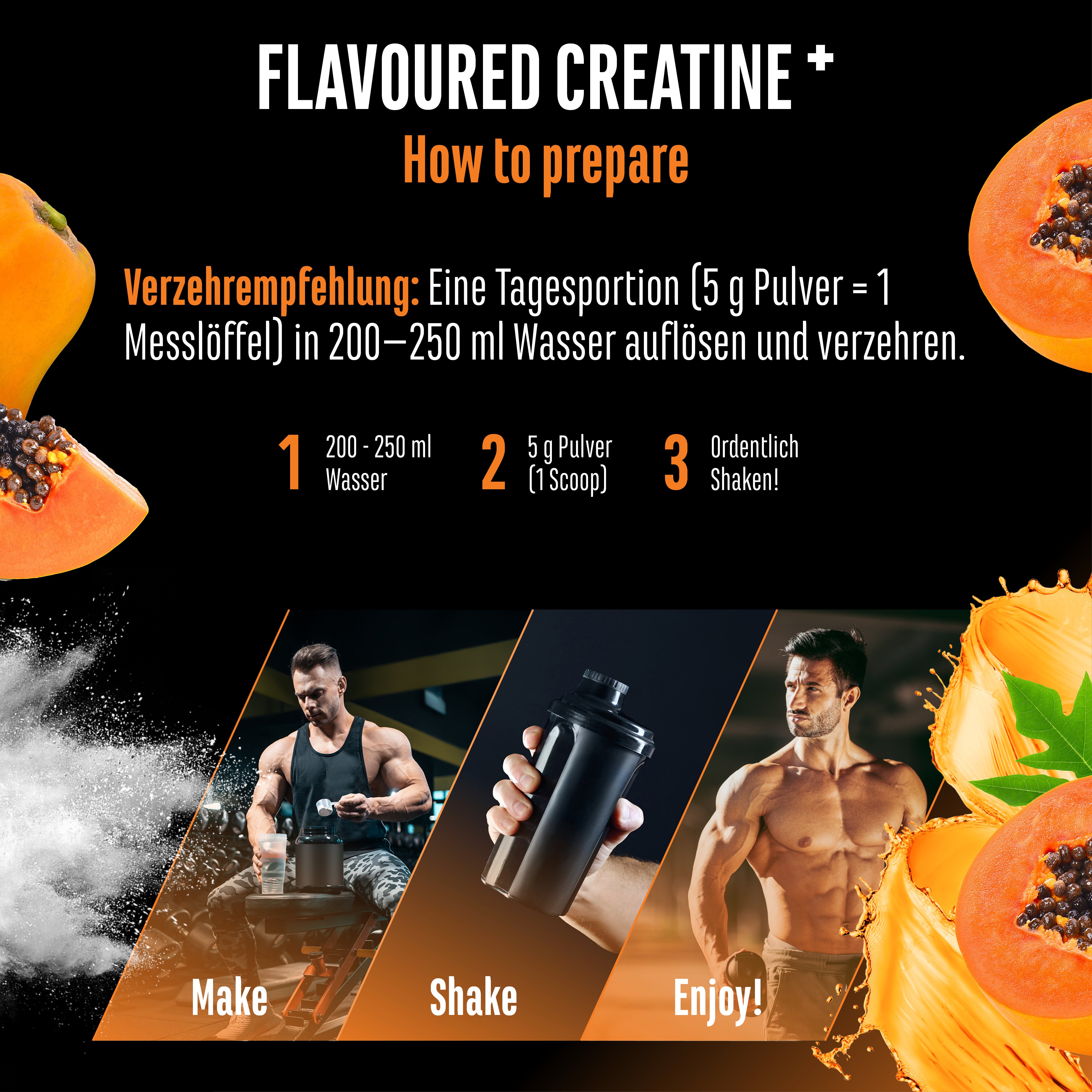 Creatina – Fragola, 550 g