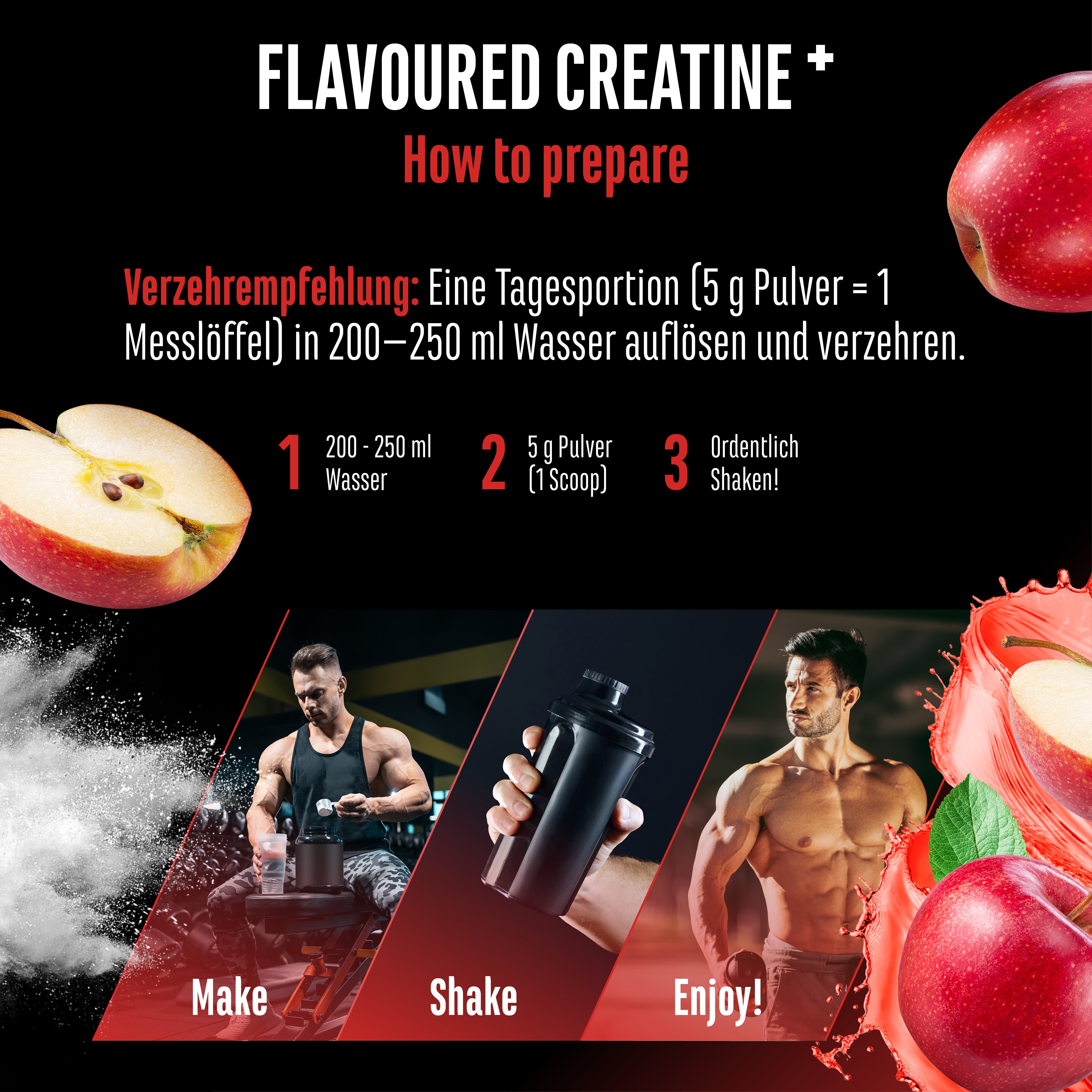 Creatina – Fragola, 550 g