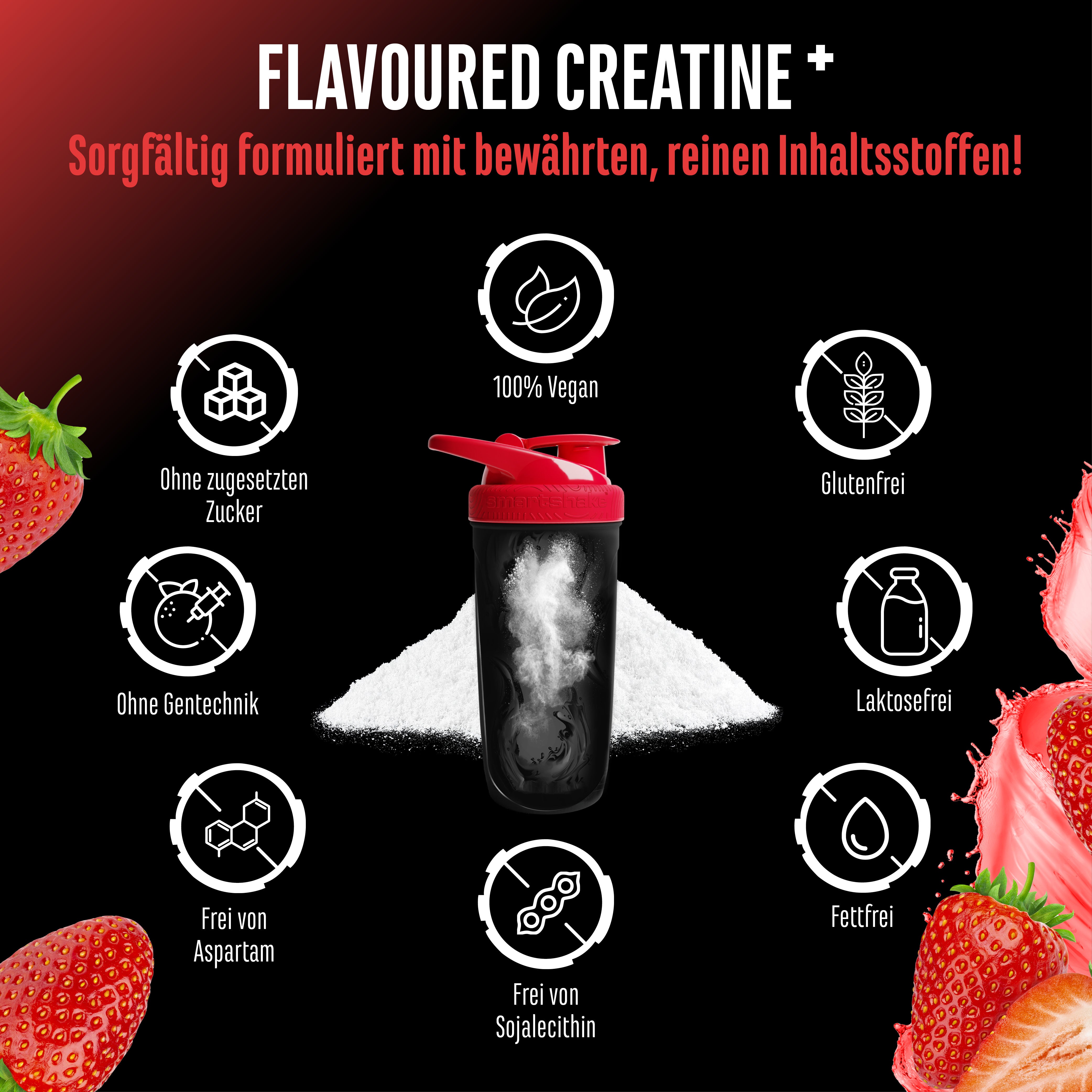 Creatina – Fragola, 550 g