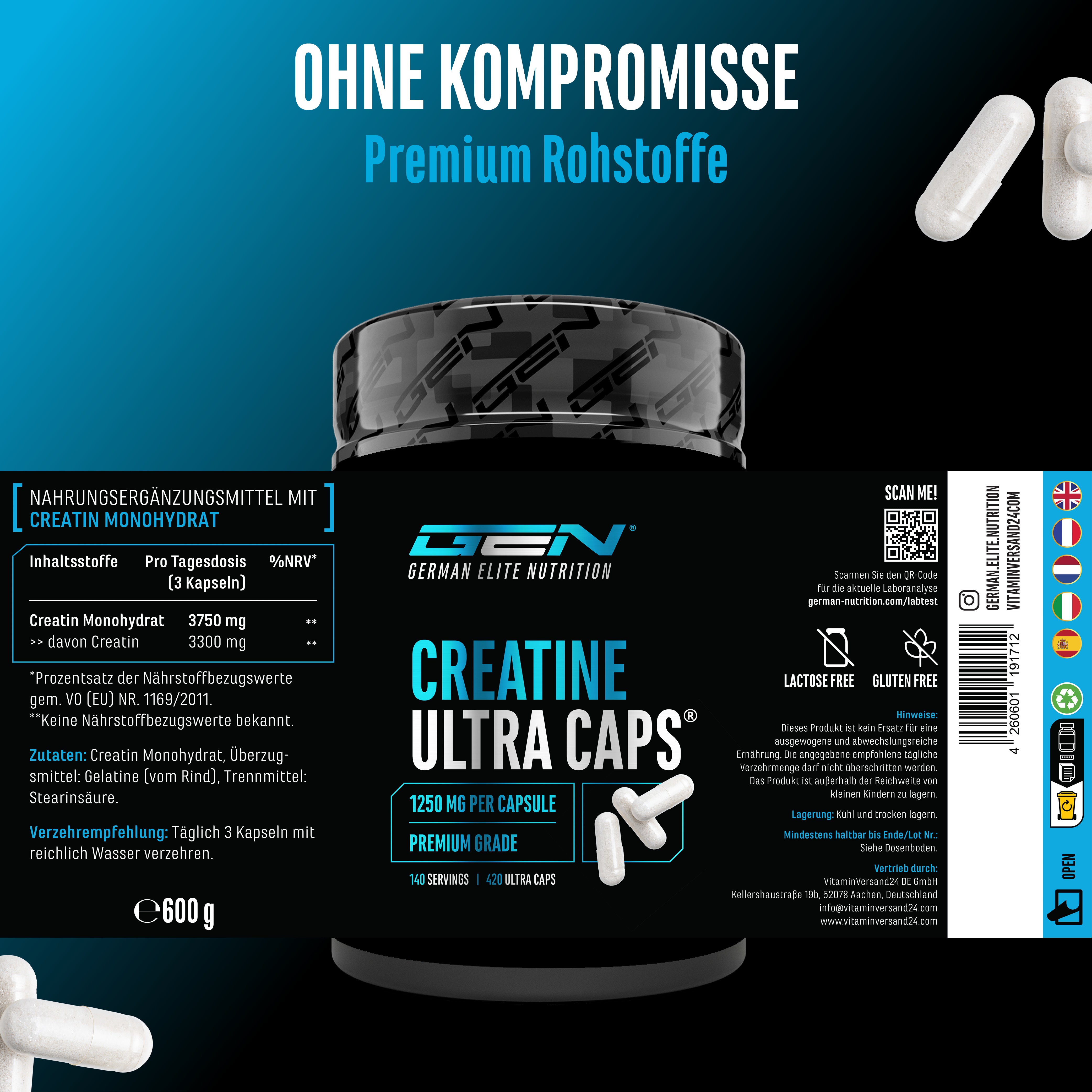 Kreatyna Ultra Caps