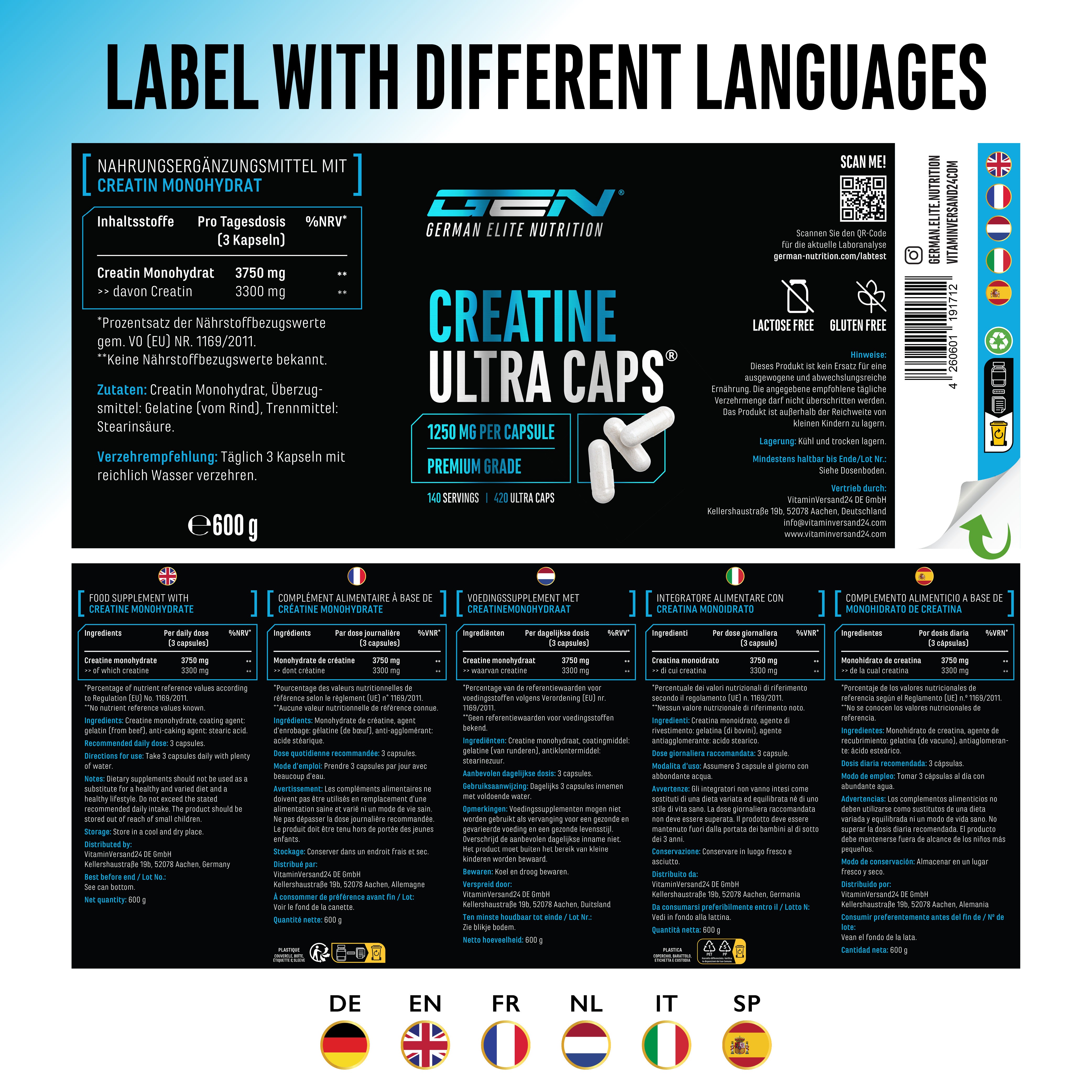 Kreatyna Ultra Caps