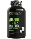 Vitamina D3 5.000 UI + K2 200 mcg vegano