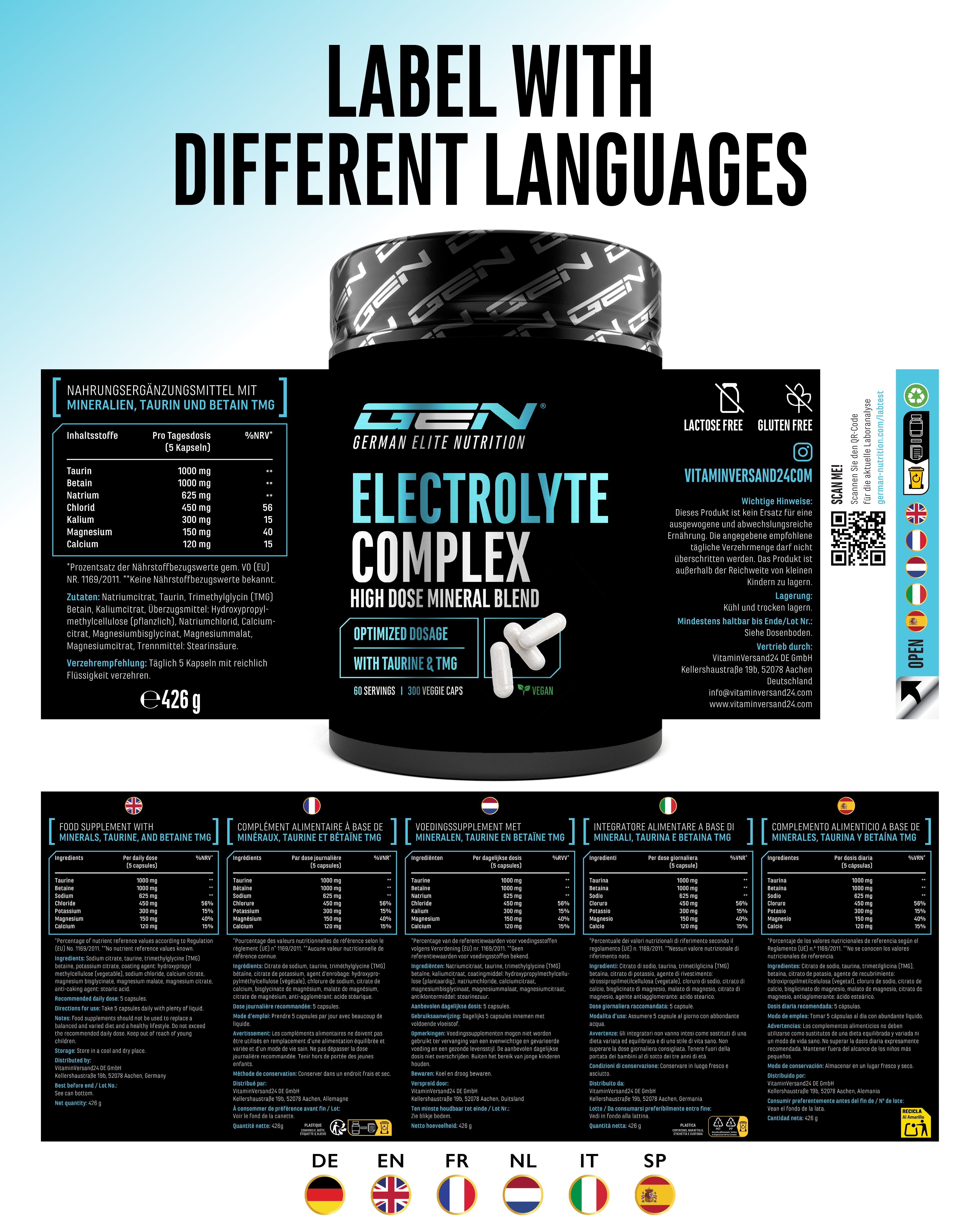 Complejo de Electrolitos Plus