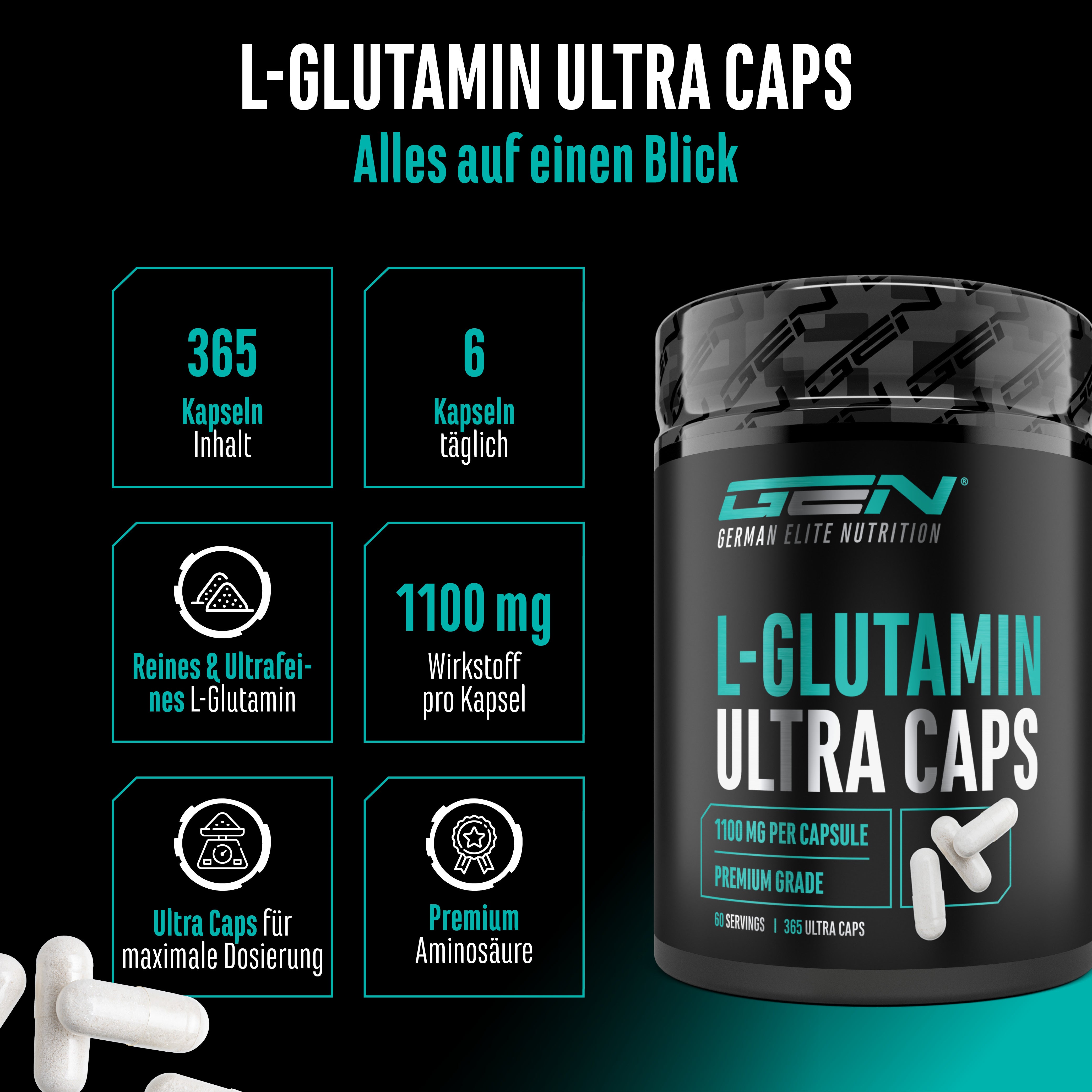 L-Glutammina Ultra Caps