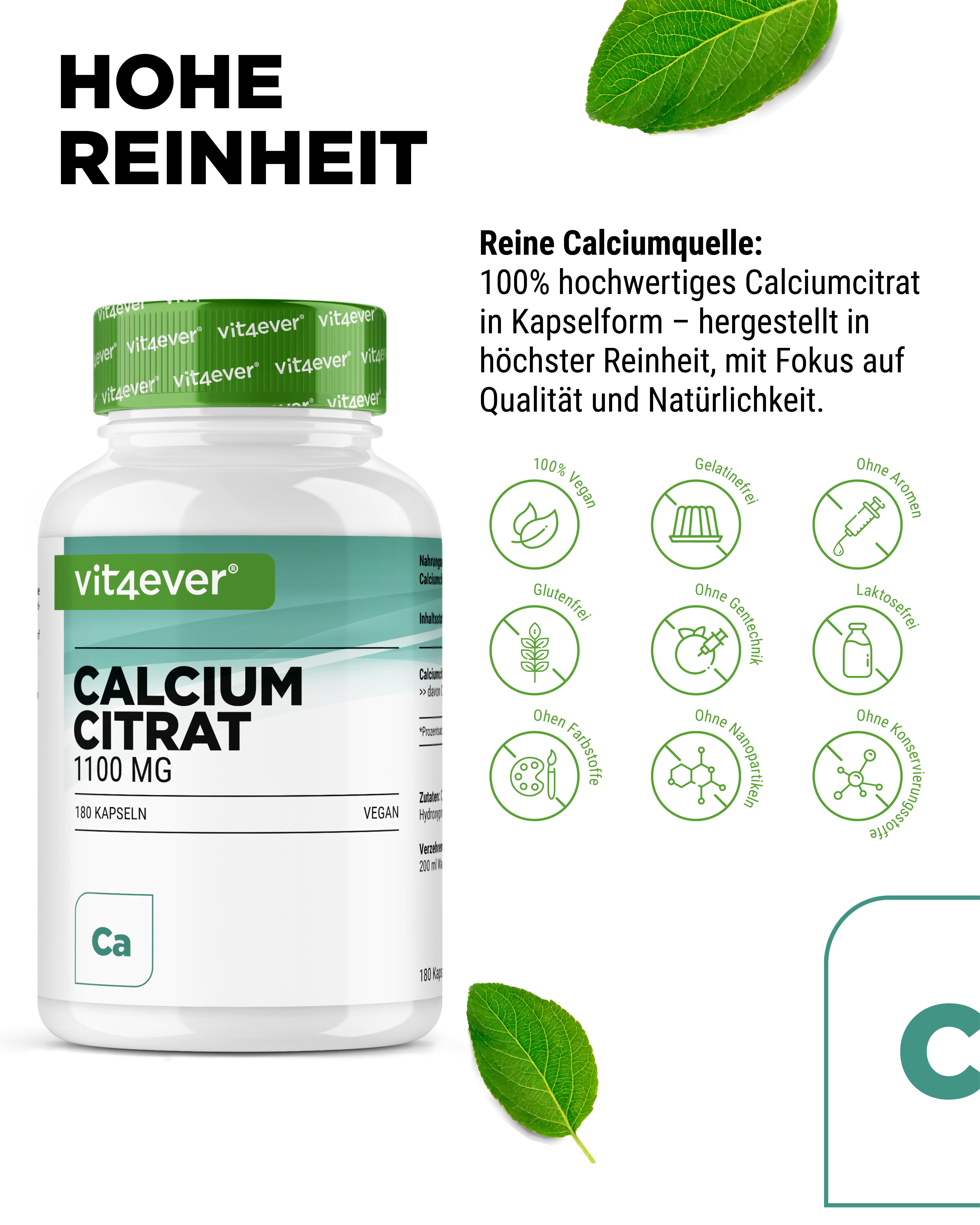Calcium Citrat Kapseln