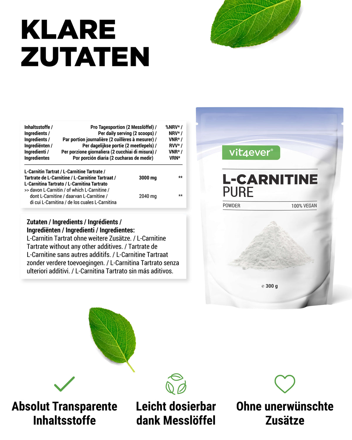 L-Carnitin Pure