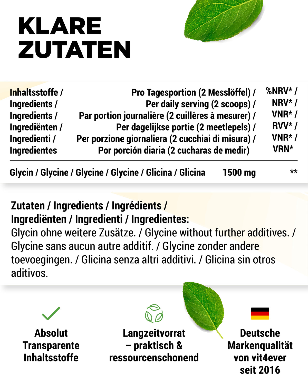 Glycin Pure