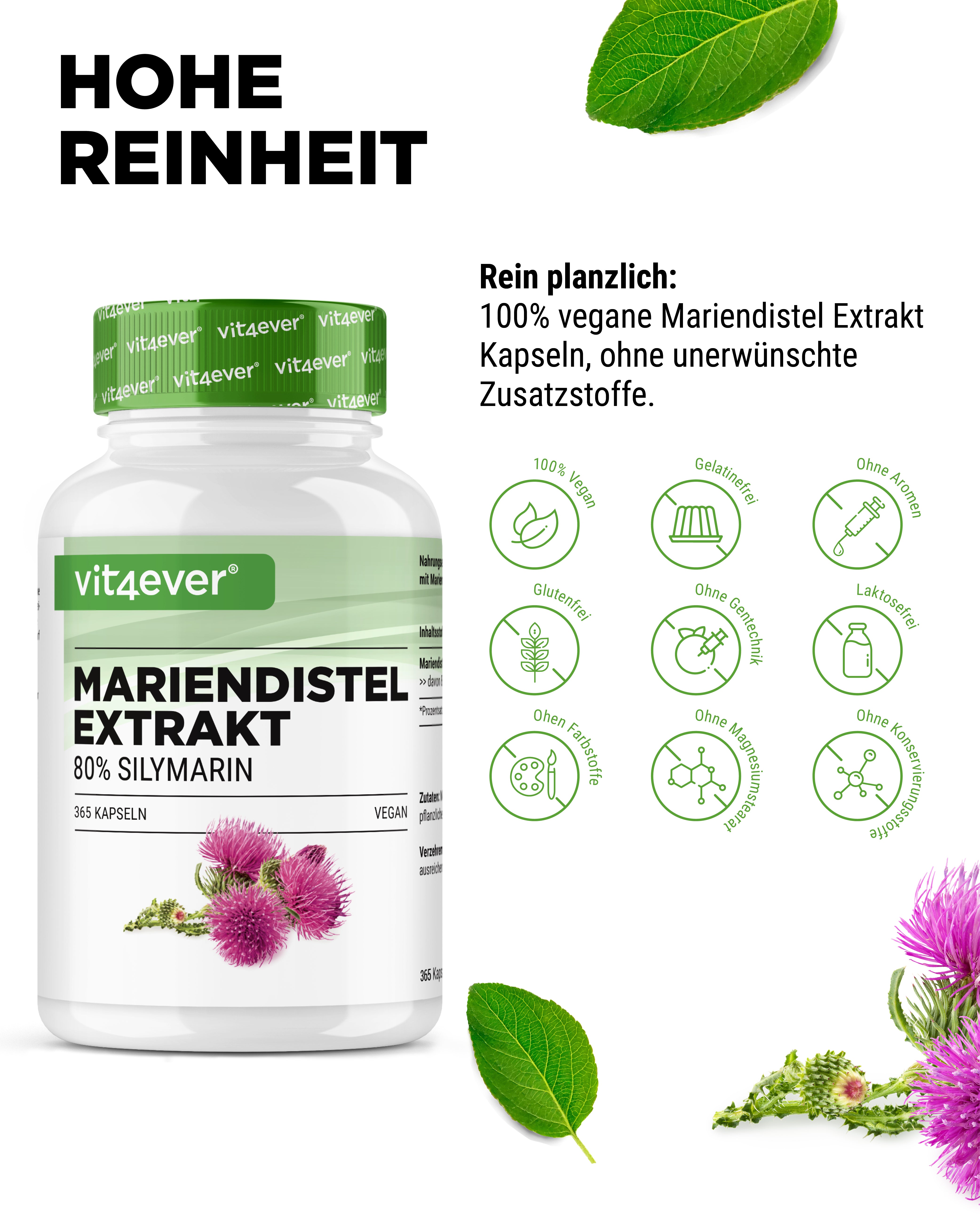 Estratto di Cardo mariano 500 mg