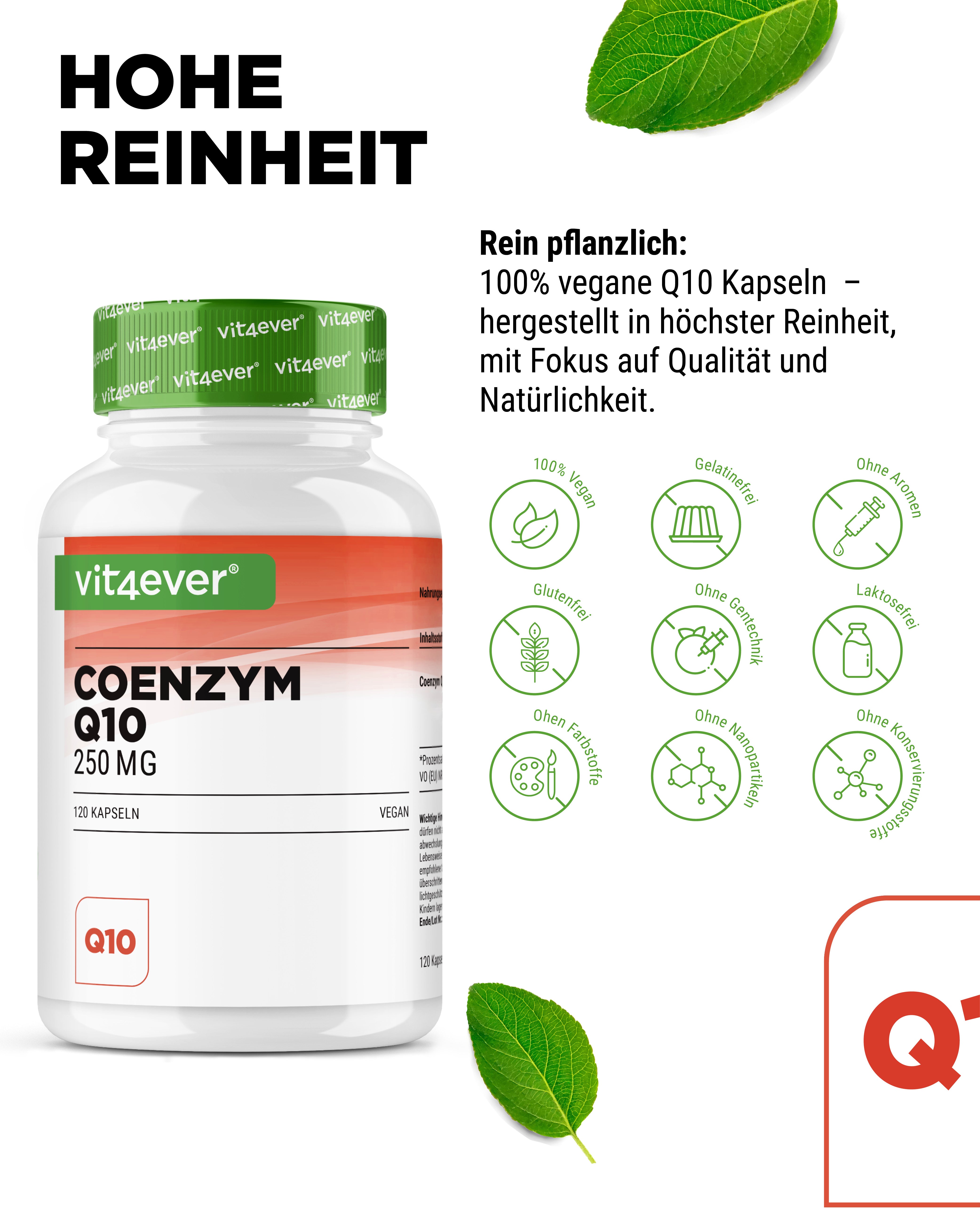 Coenzima Q10 - 250 mg