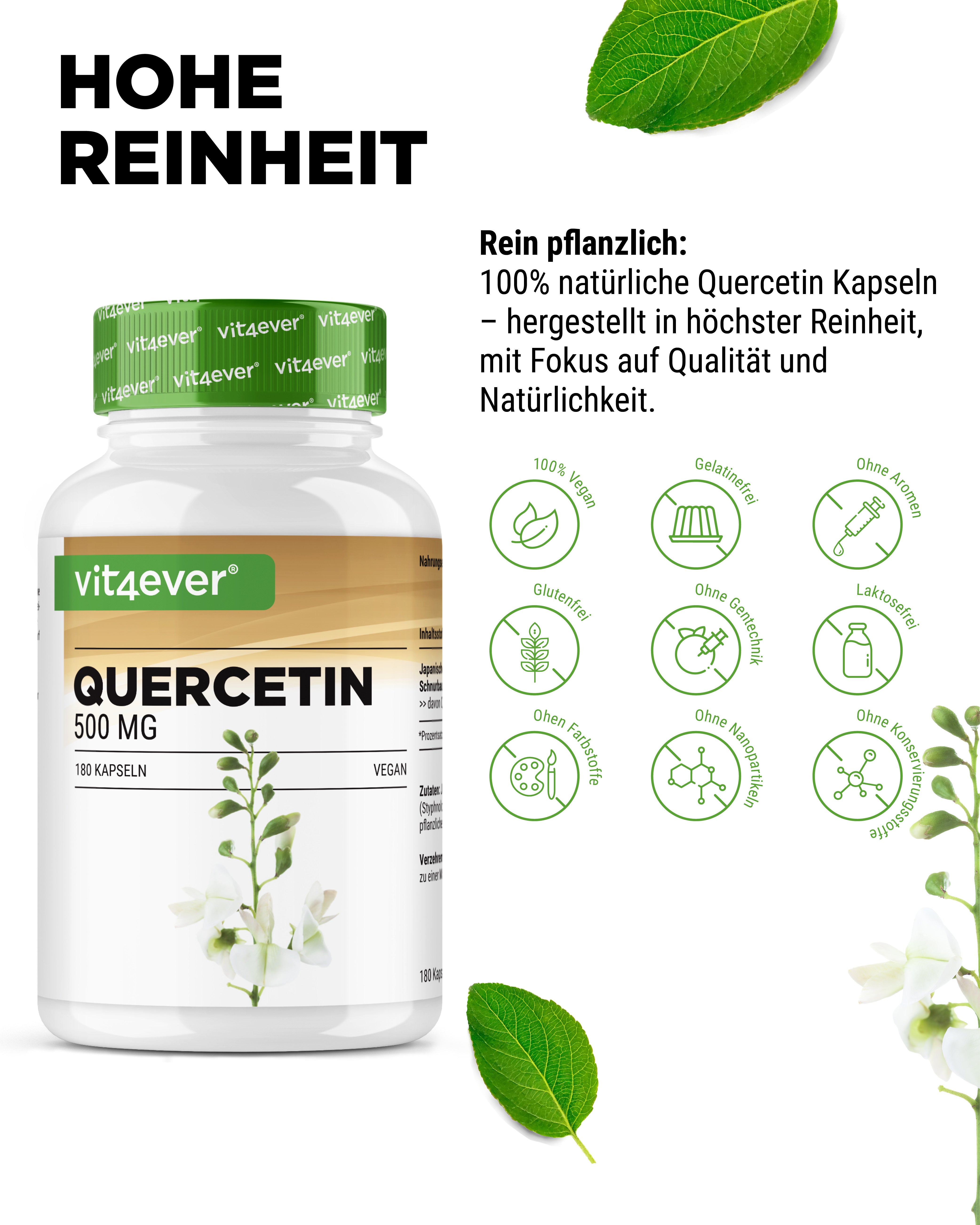 Kwercetyna - 500 mg