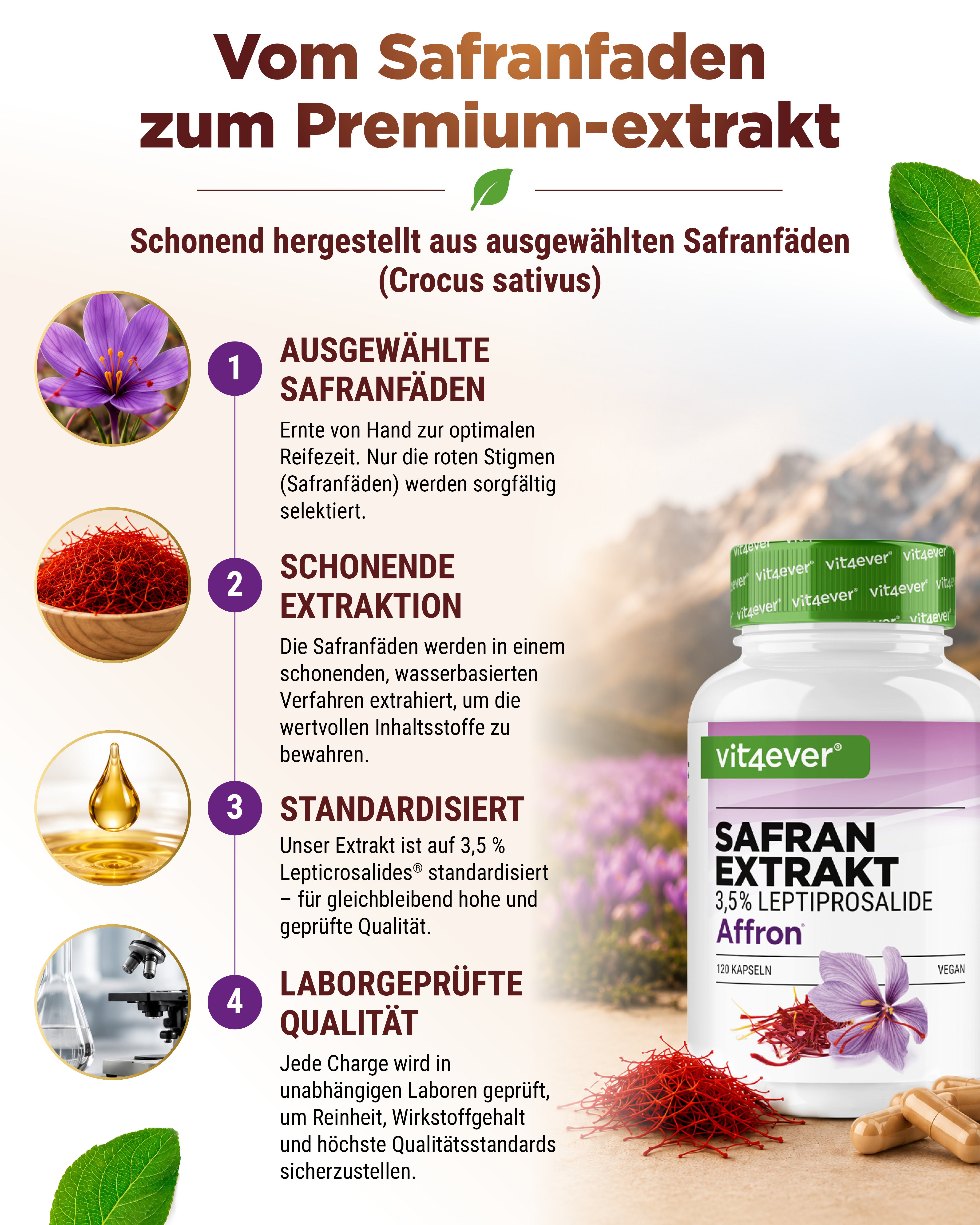 Safran Exktrakt - AFFRON®