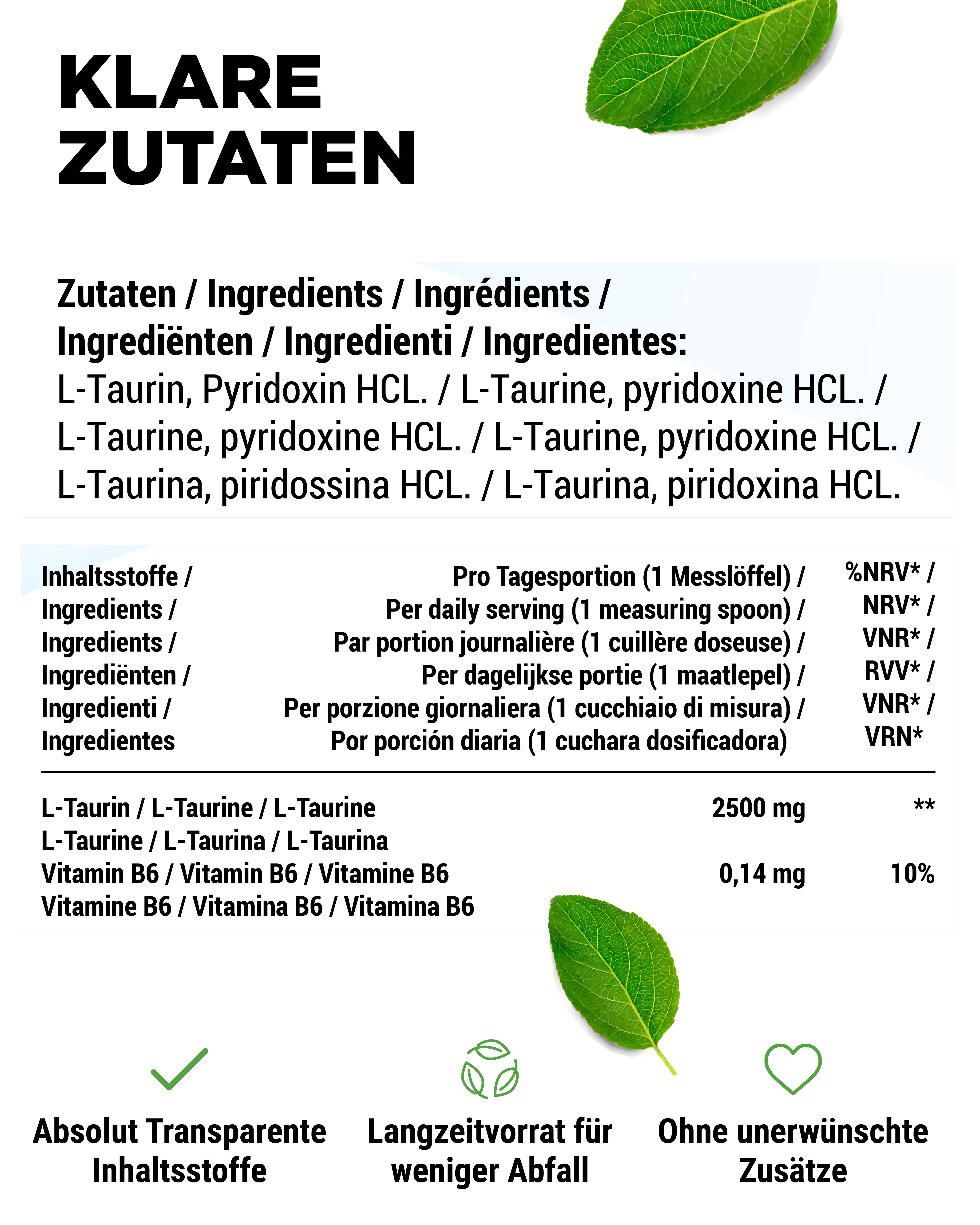 Taurine Poeder