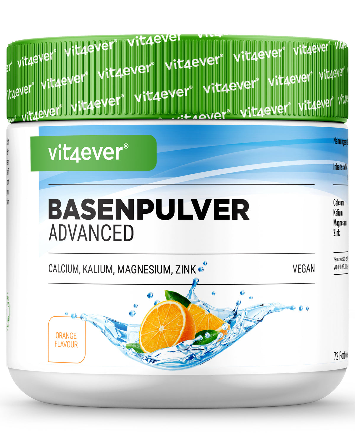 Polvere alcalina Advanced - 100% basi organiche a base di citrato