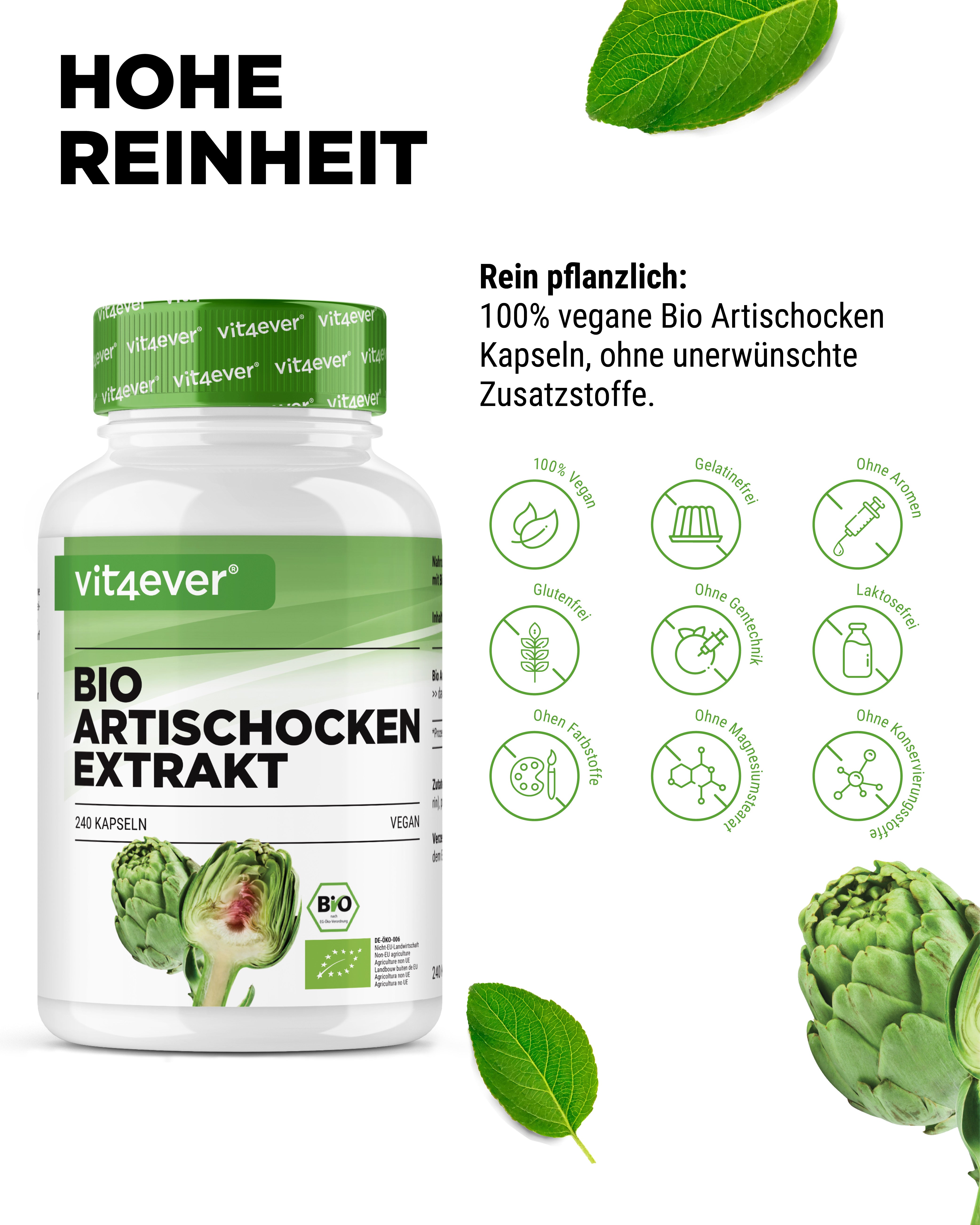 Bio ekstrakt z artyoszoku - 2,5% Cynarin