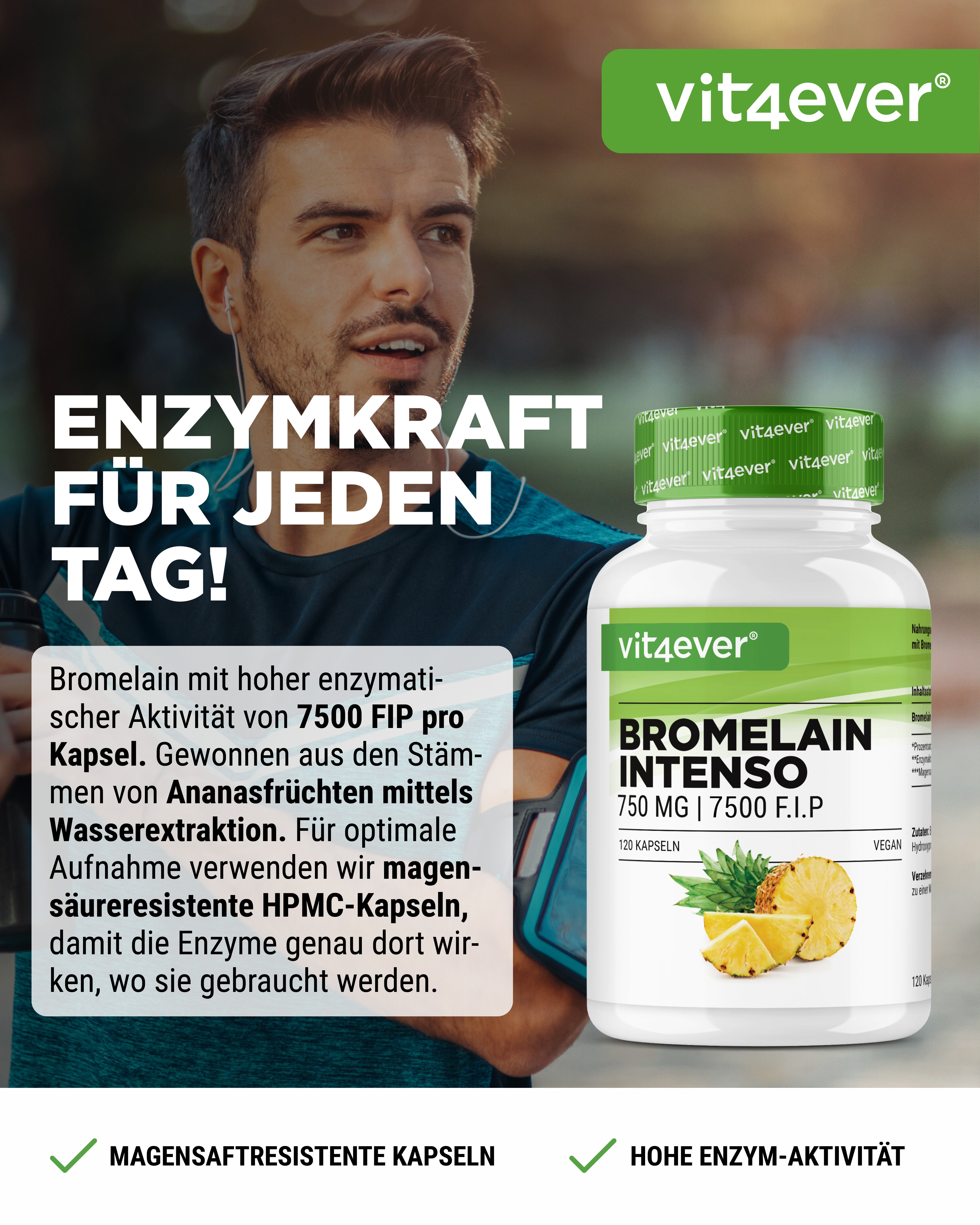 Bromelina - 7.500 F.I.P