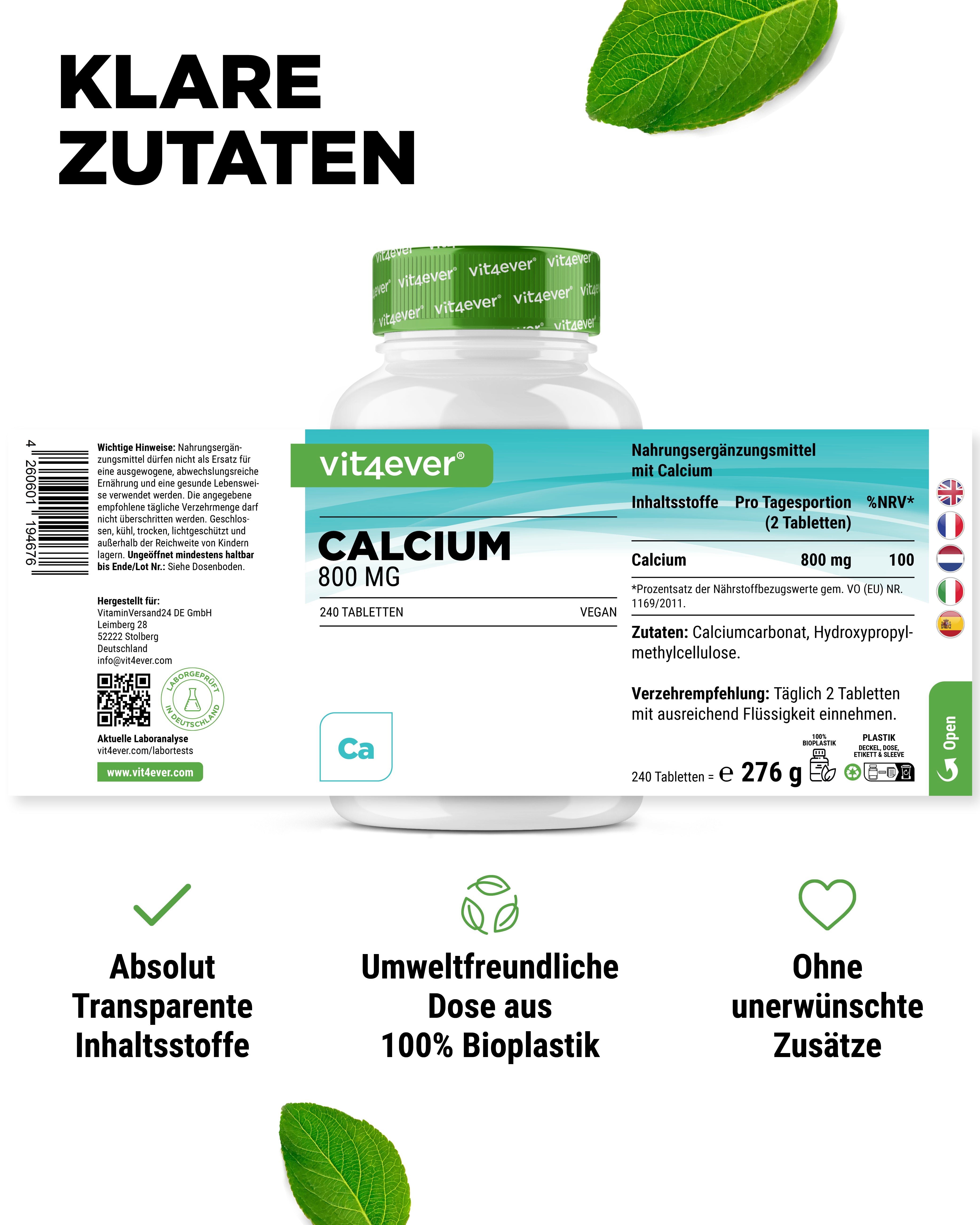 Calcio - 400 mg