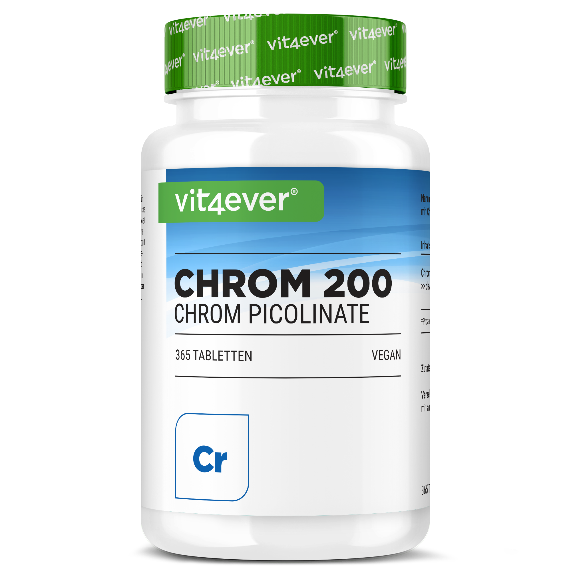 Cromo - 200 mcg, 365 compresse
