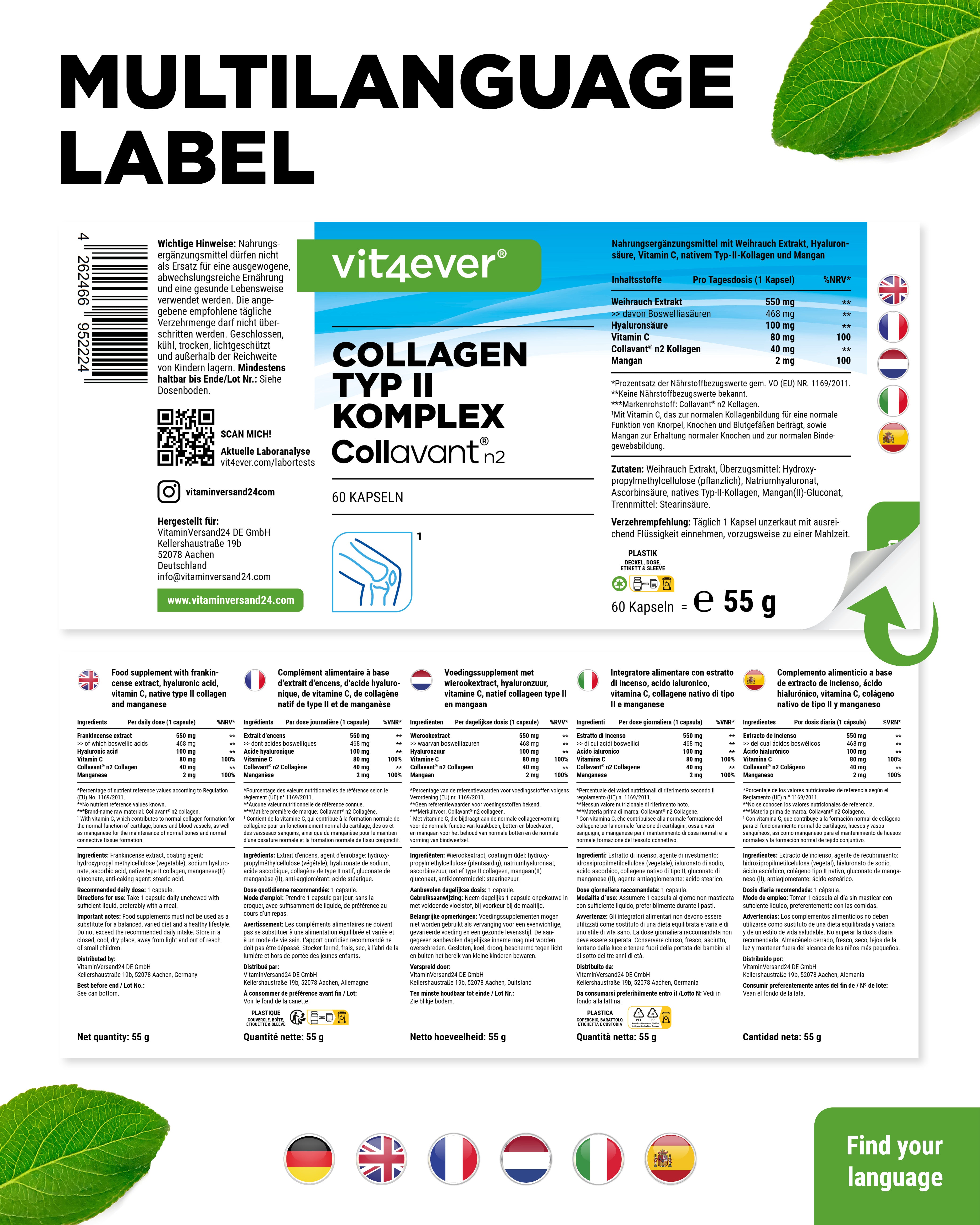 Complexe Collagène Type 2