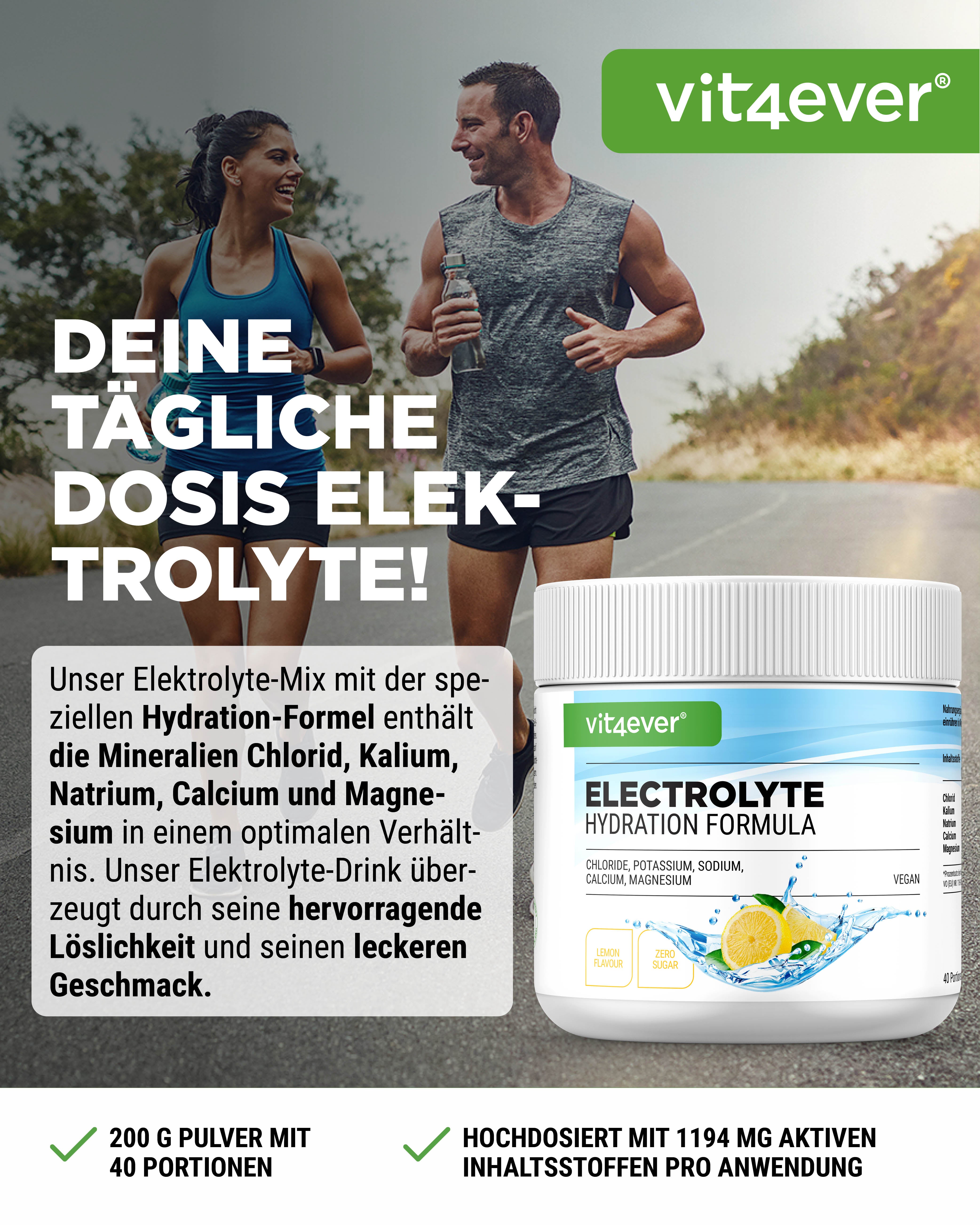 Electrolitos - Limón, 200 g