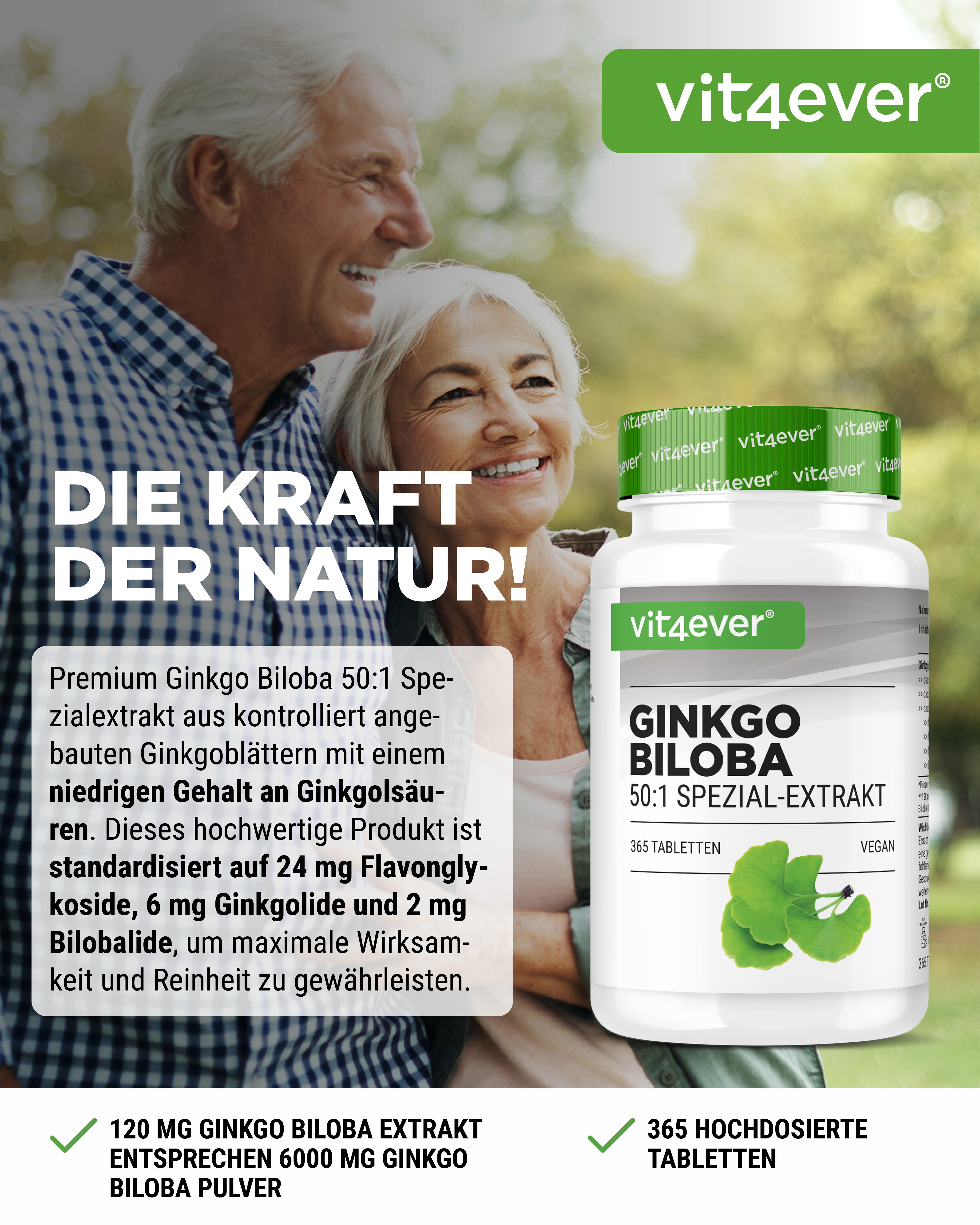 Estratto di Ginkgo biloba