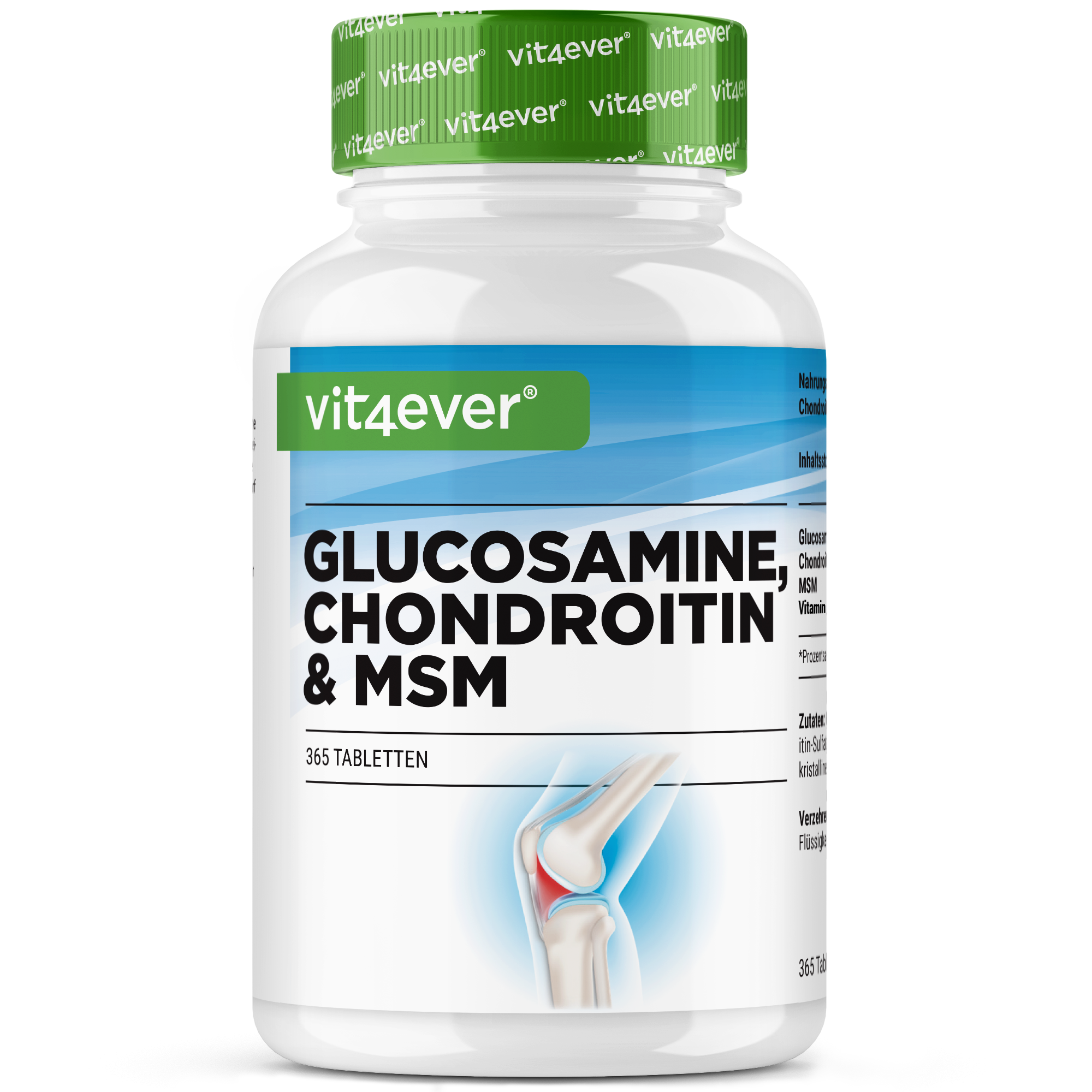 Glucosamine, Chondroïtine & MSM