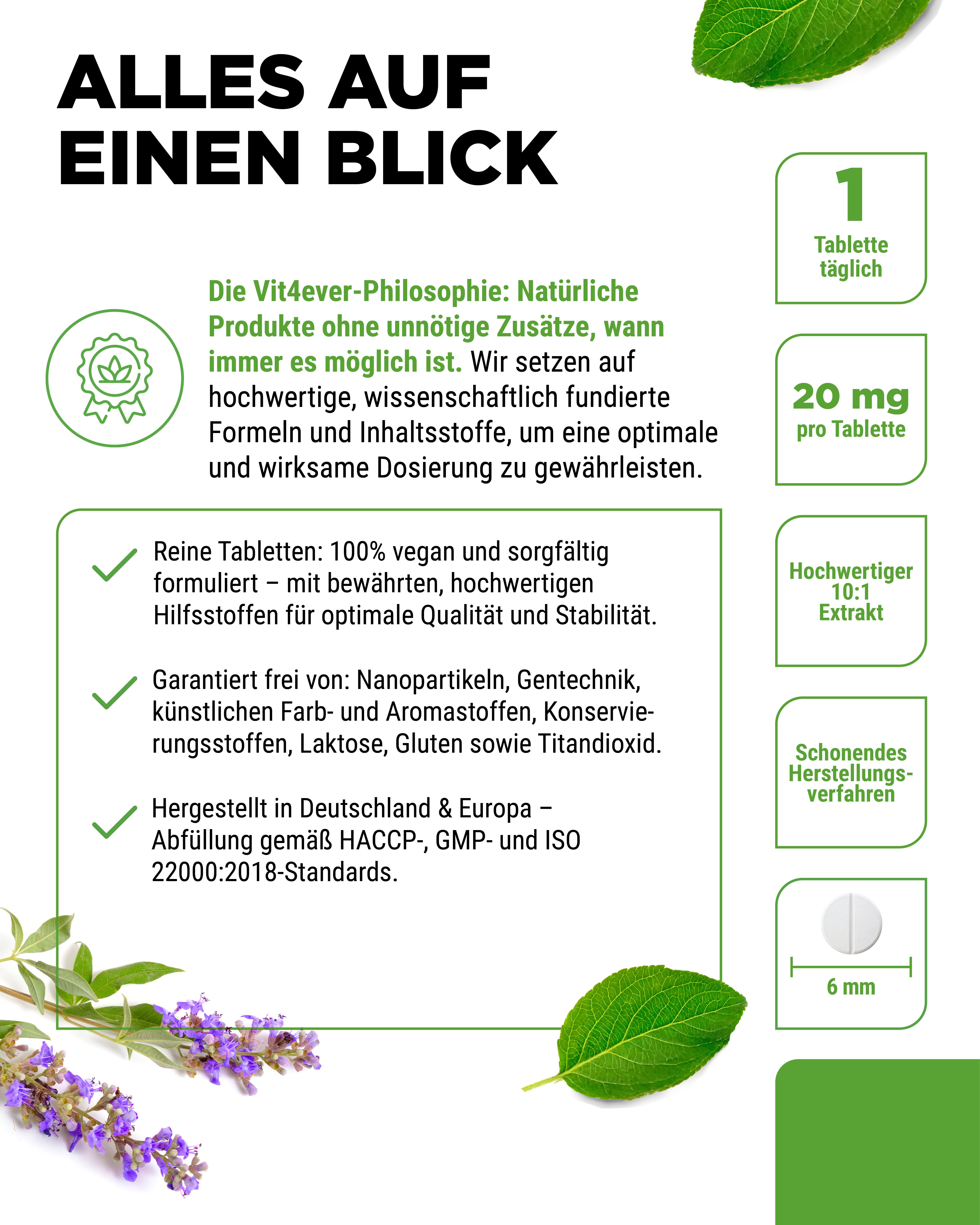 Extrait de Gattilier 10:1