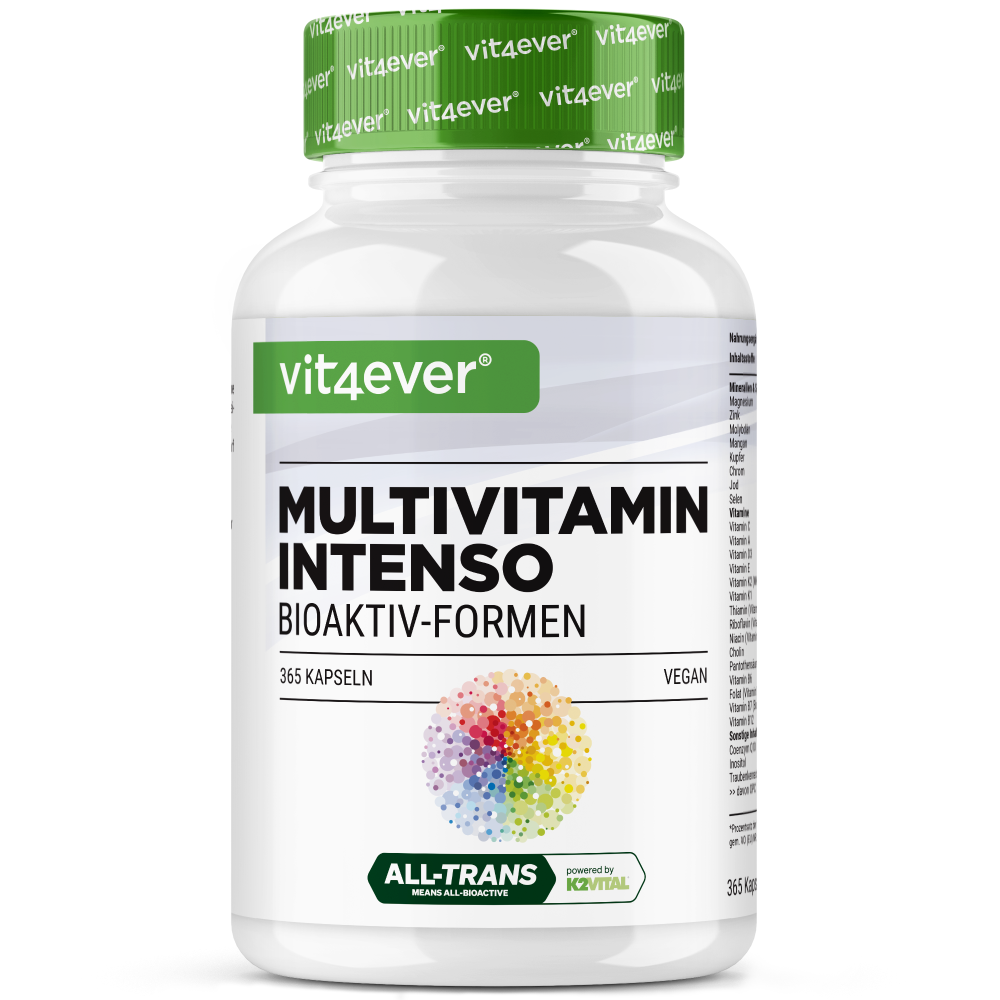 Premium Multivitamin Intenso - 365 Capsules