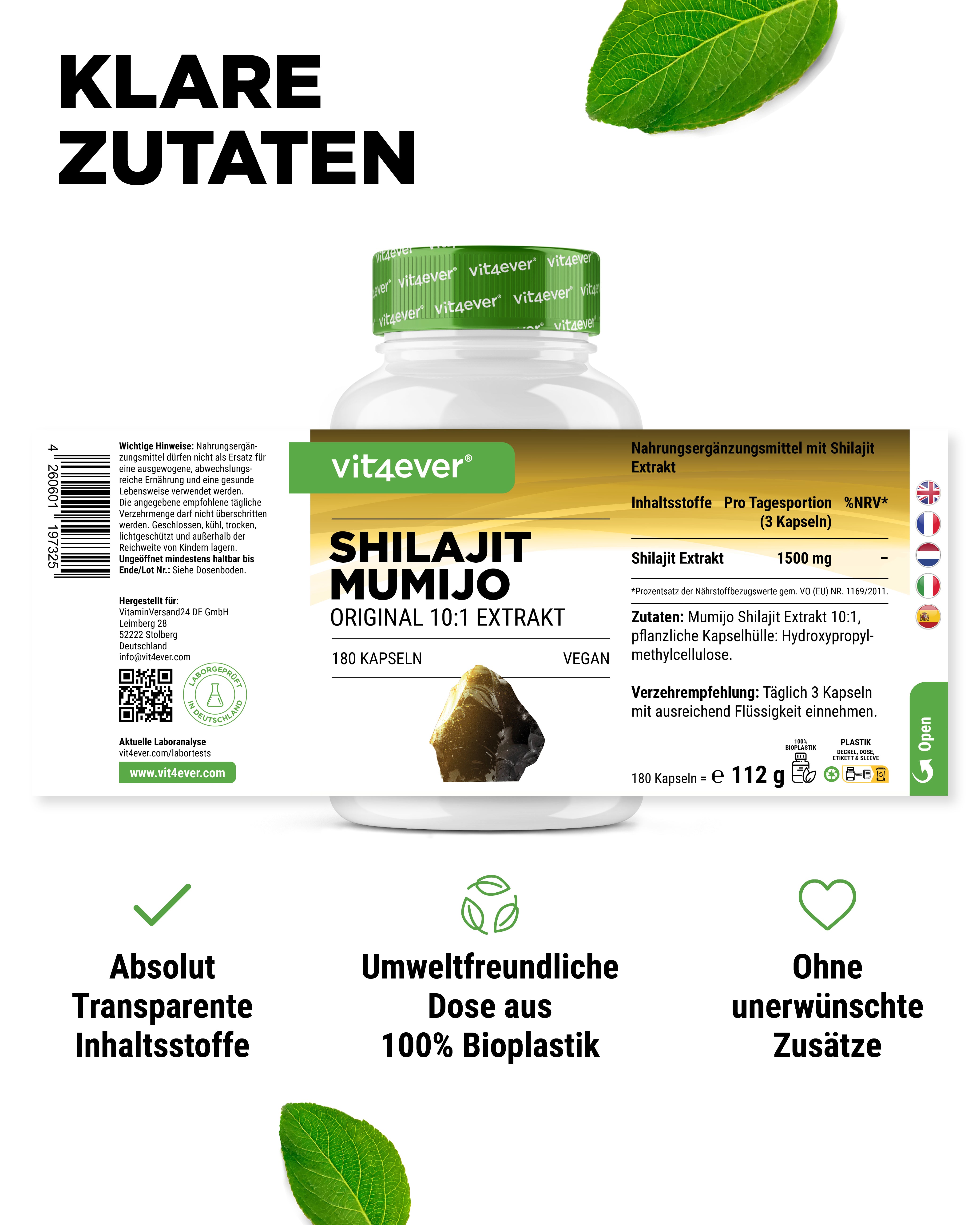 Mumijo Shilajit - 500 mg