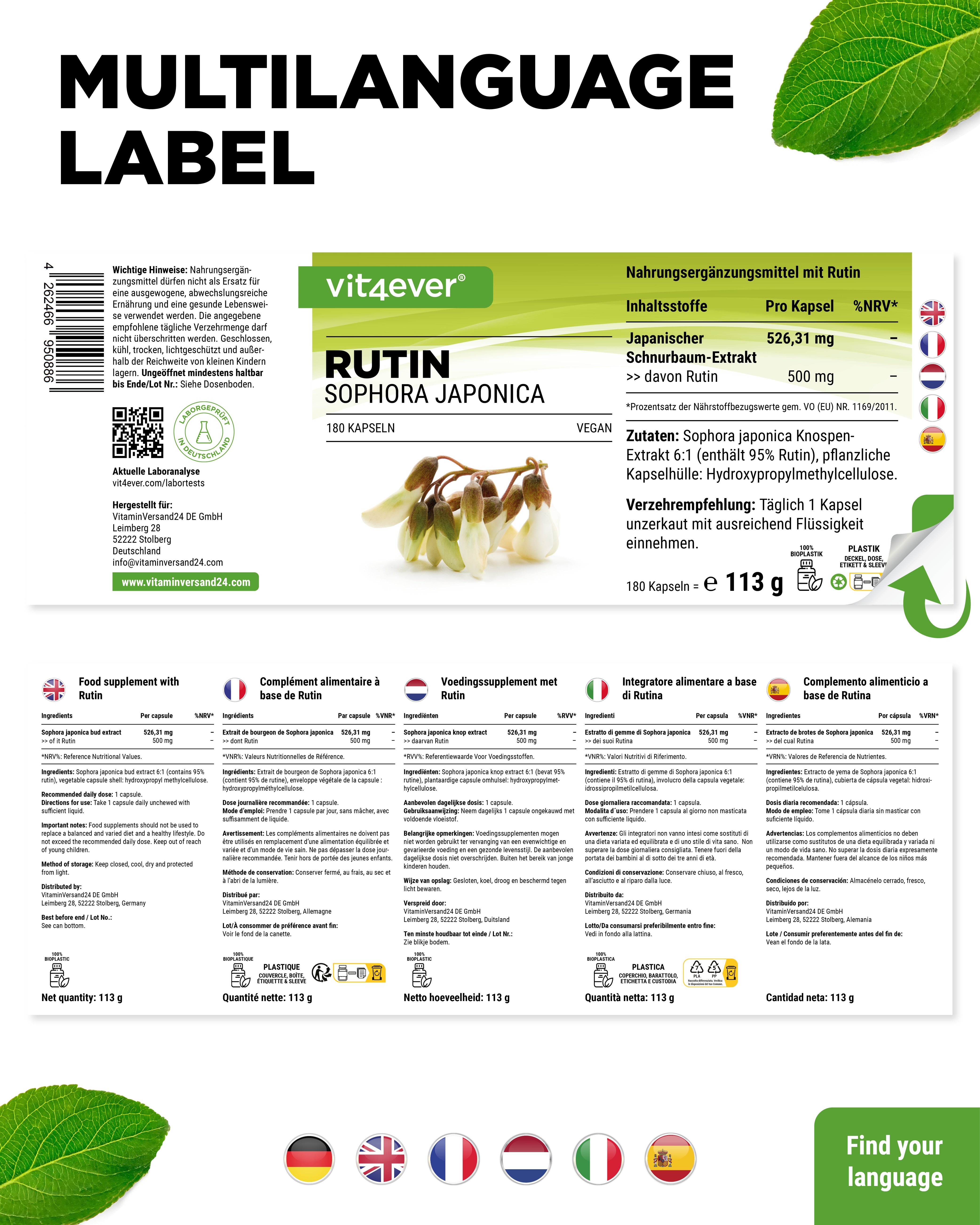 Rutina - 500 mg