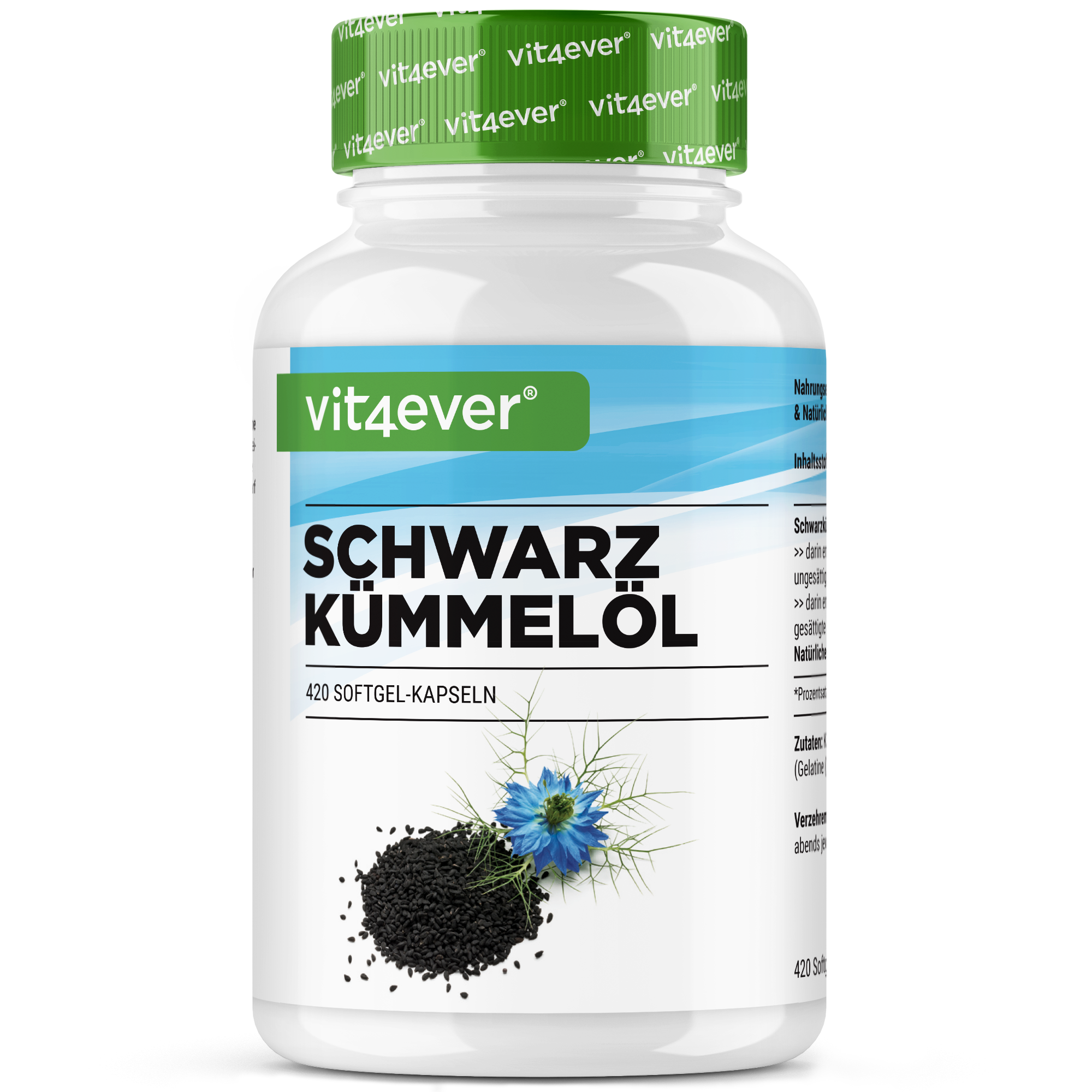 Aceite de comino negro - 500 mg