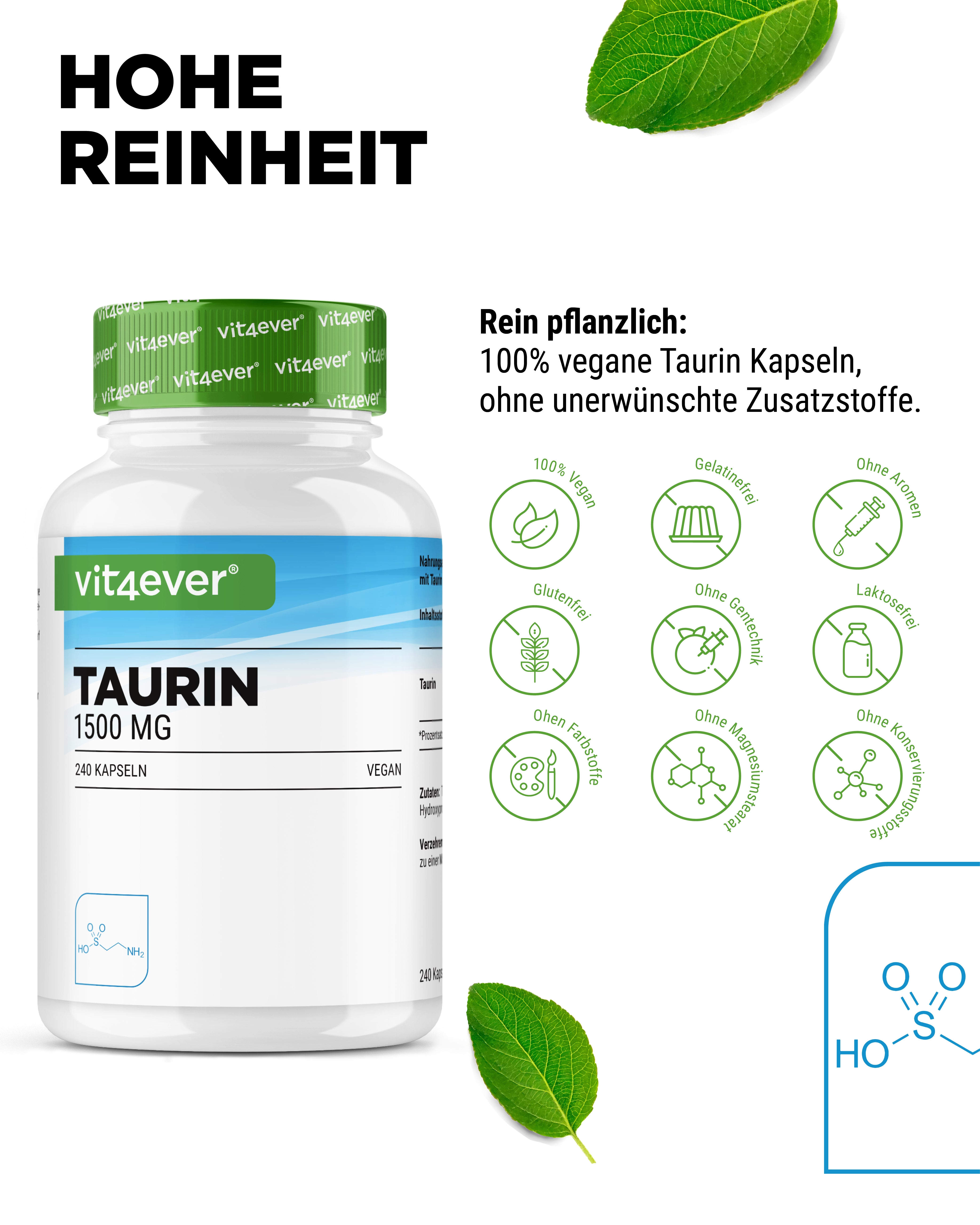 Tauryna - 750 mg