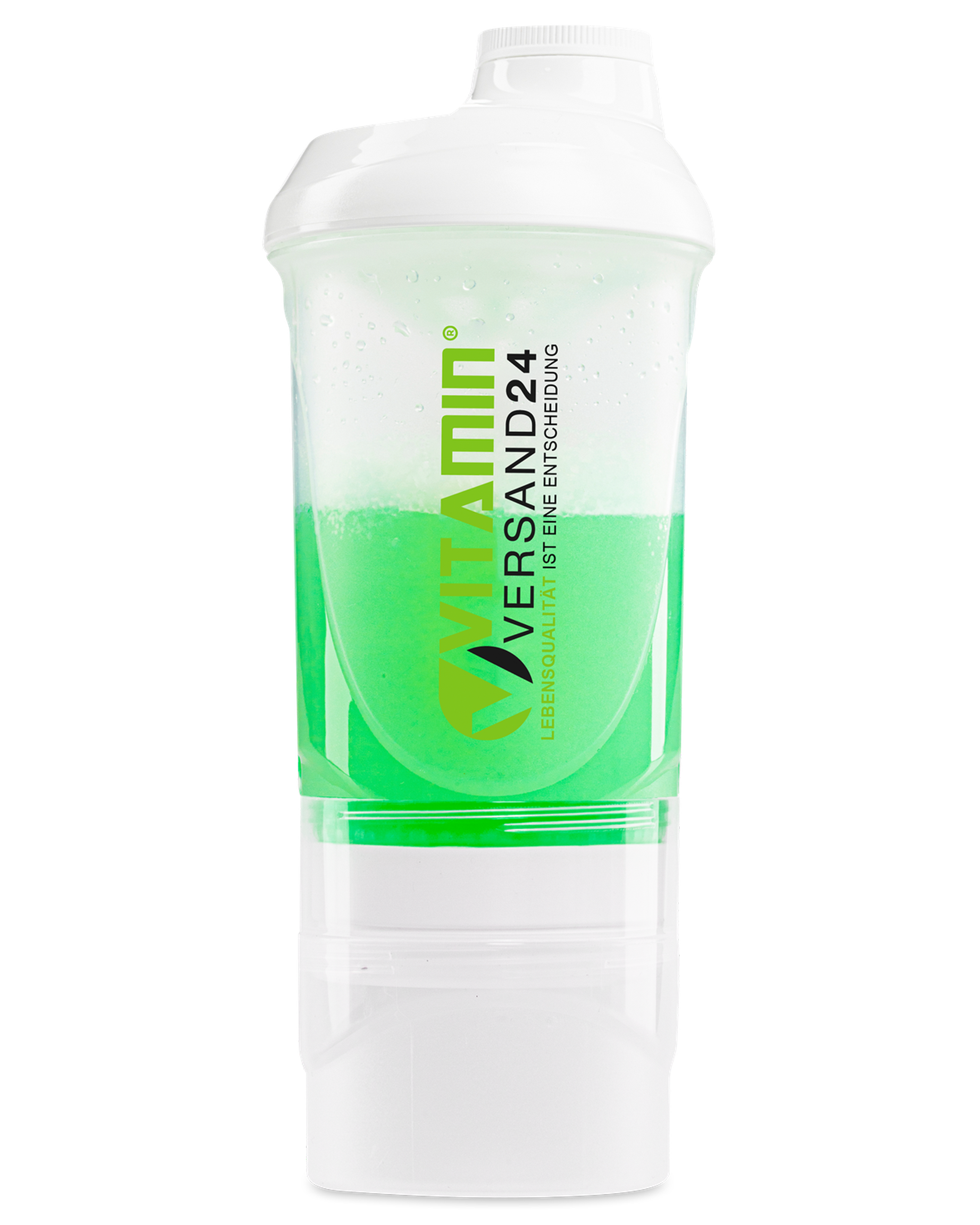 Shaker 600 ml + compartimentos