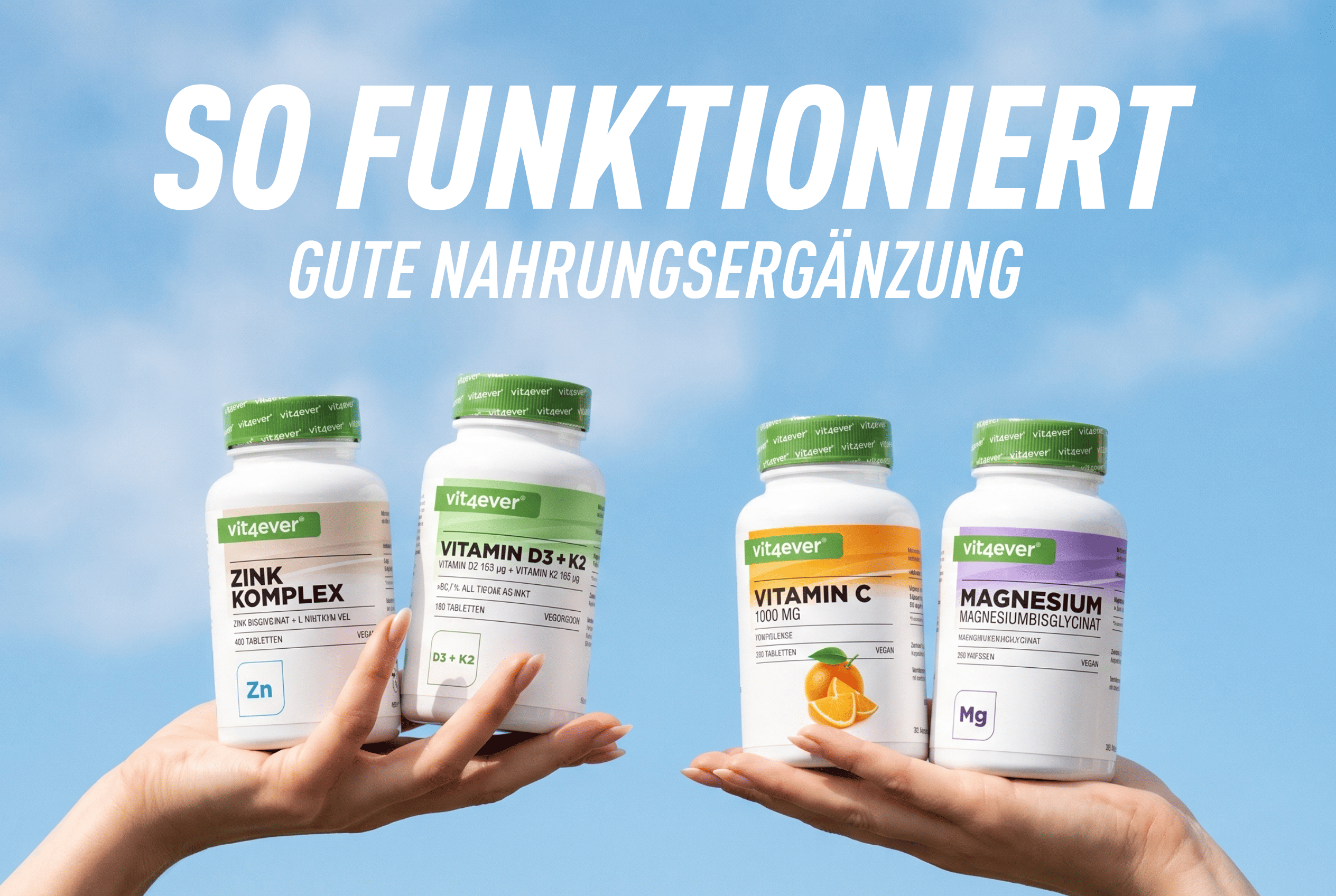 Warum gute Nahrungsergänzung mehr ist als ein einzelner Wirkstoff | Vitaminversand24