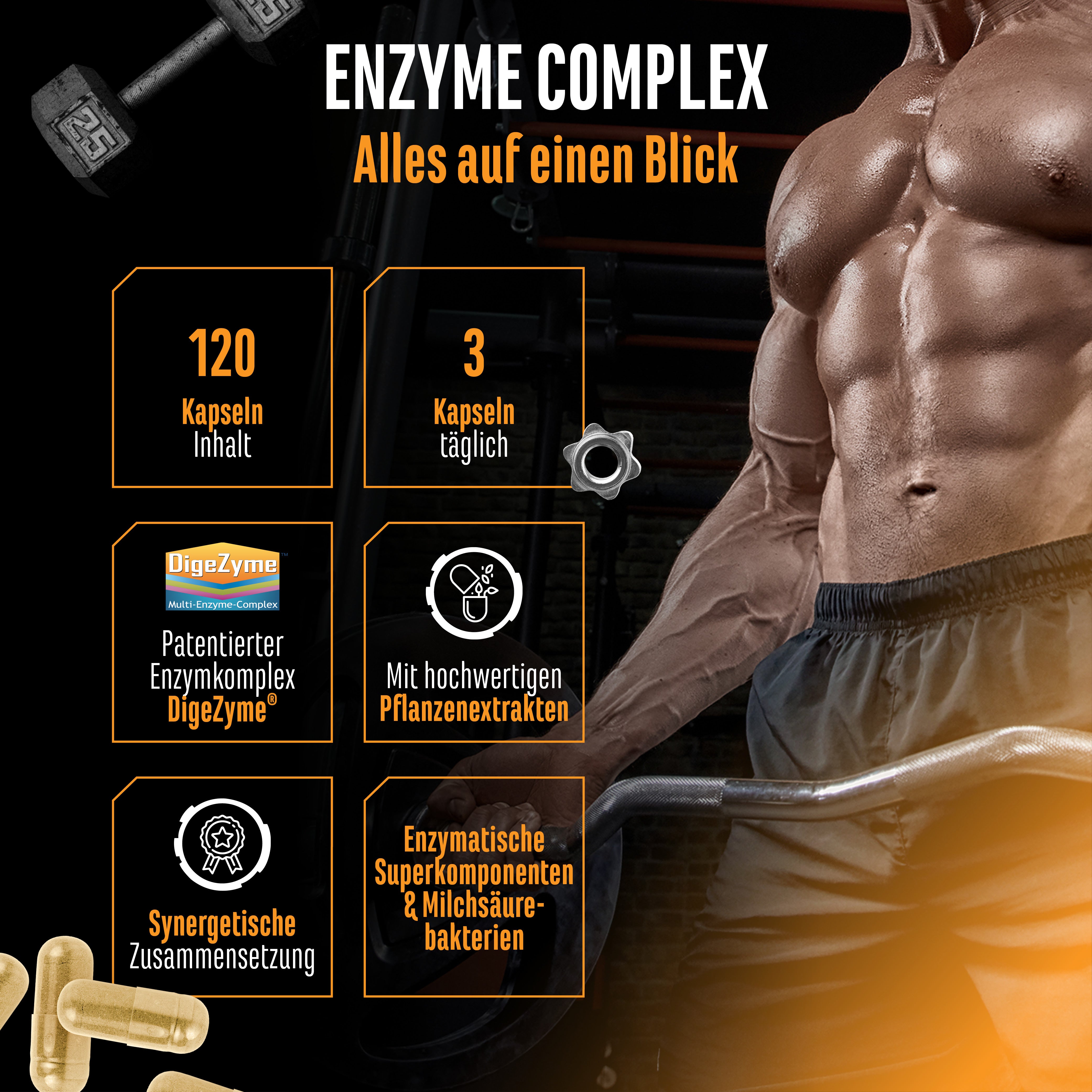 Complexe enzymatique premium