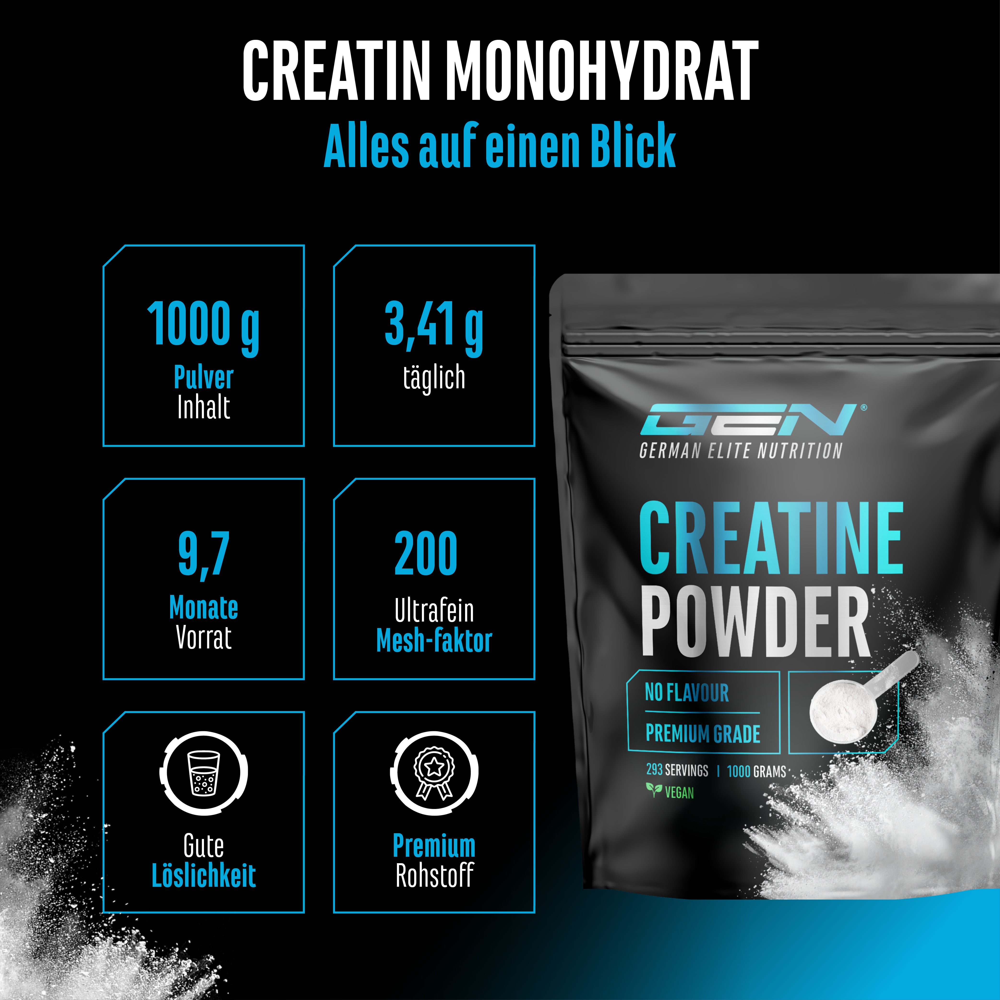 Creatina Monoidrato sacchetto di ricarica