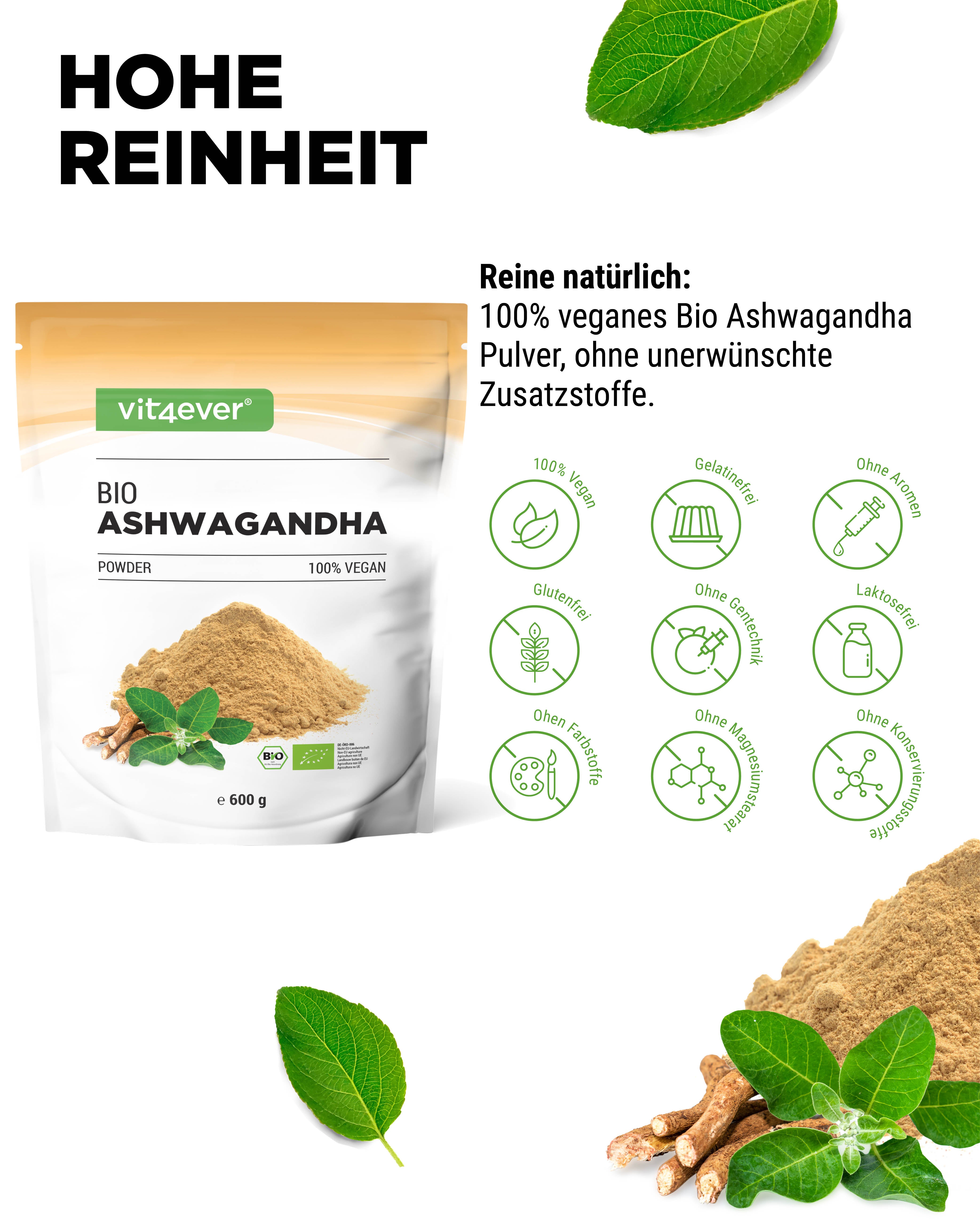 Bio Ashwagandha Poeder