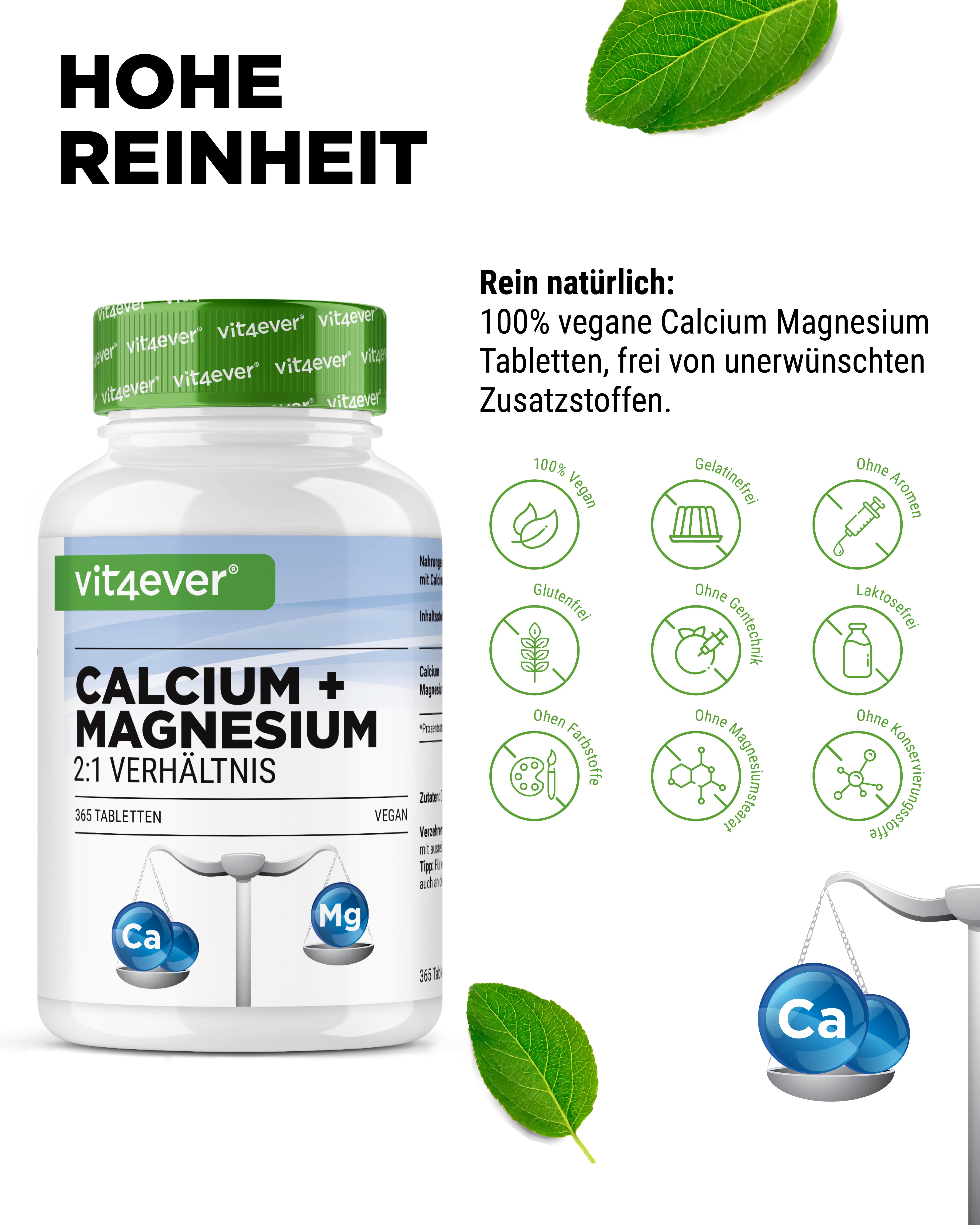 Calcio + Magnesio - rapporto 2:1