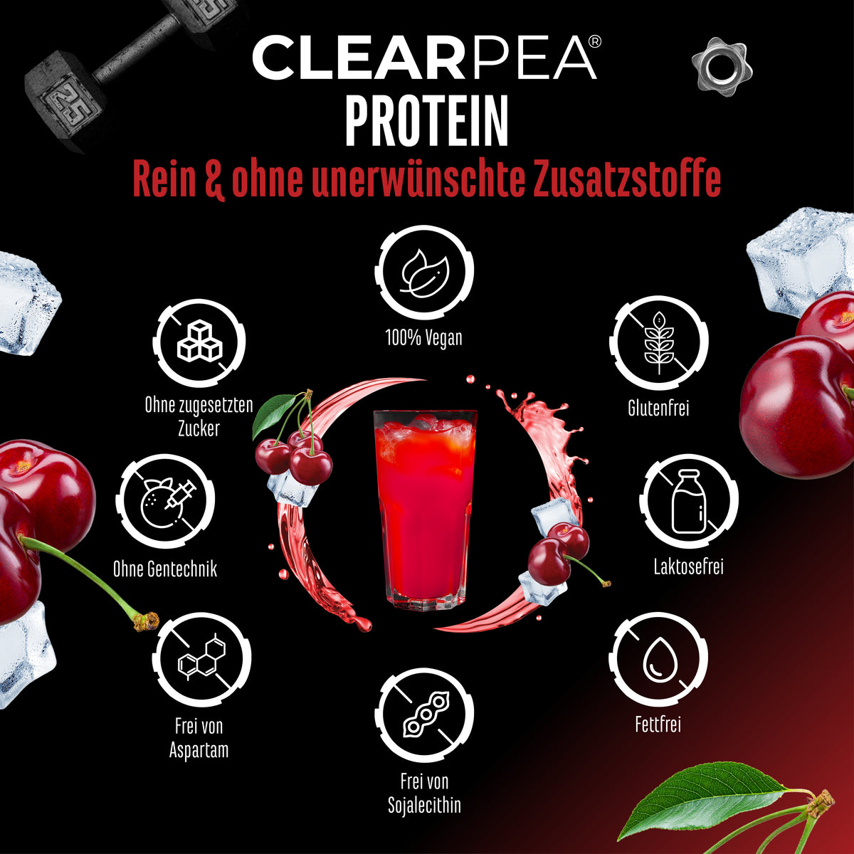 ClearPea® - Vegan Clear Protein - Cola, 454 g